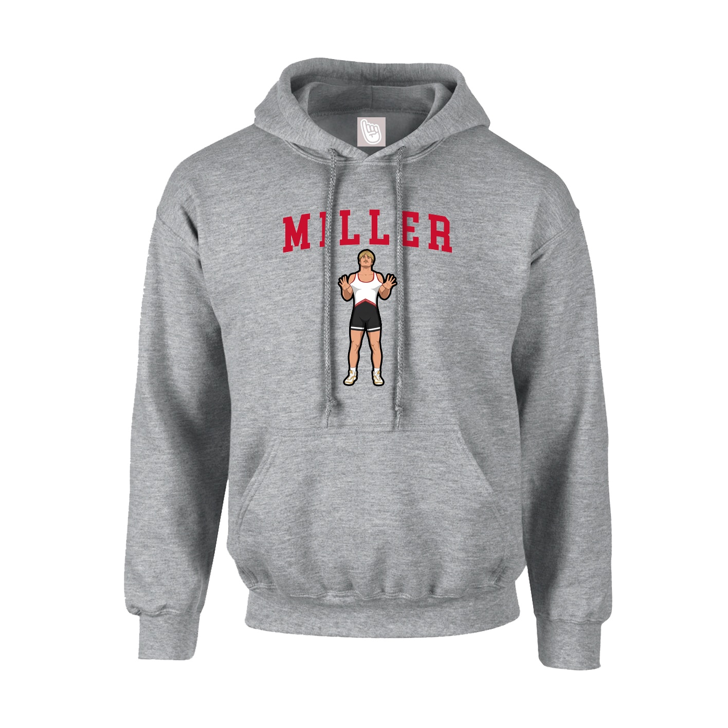 Hoodie — Shirsey in Grey