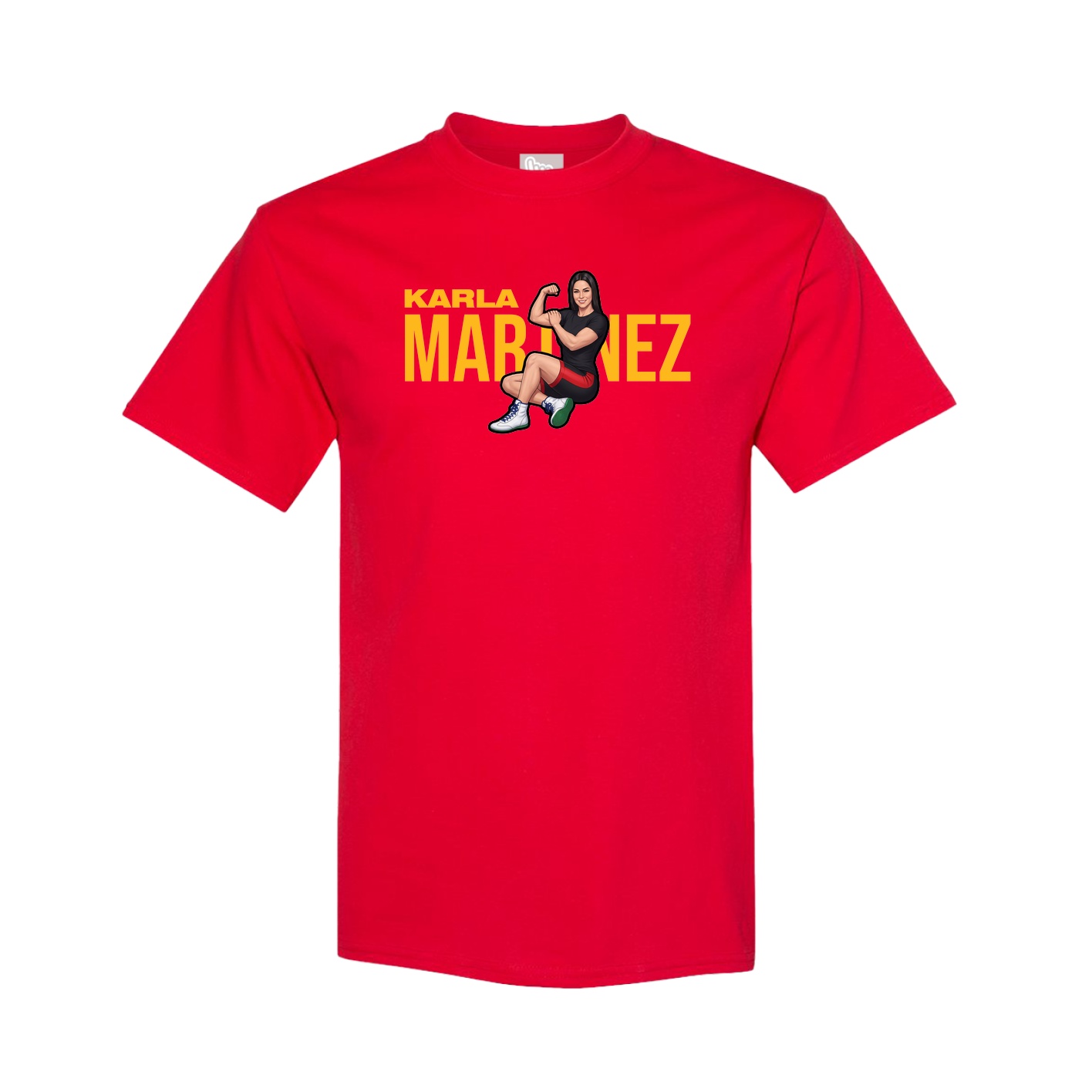 Youth Tee — Player Name in Red