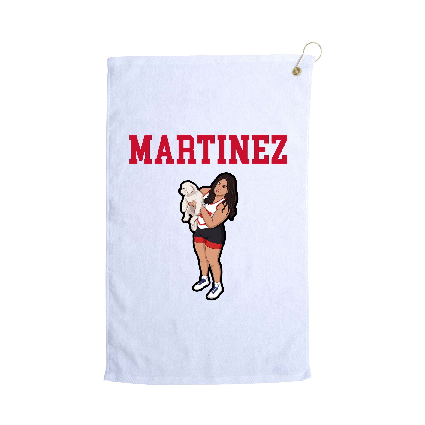Golf Towel — Shirsey in White