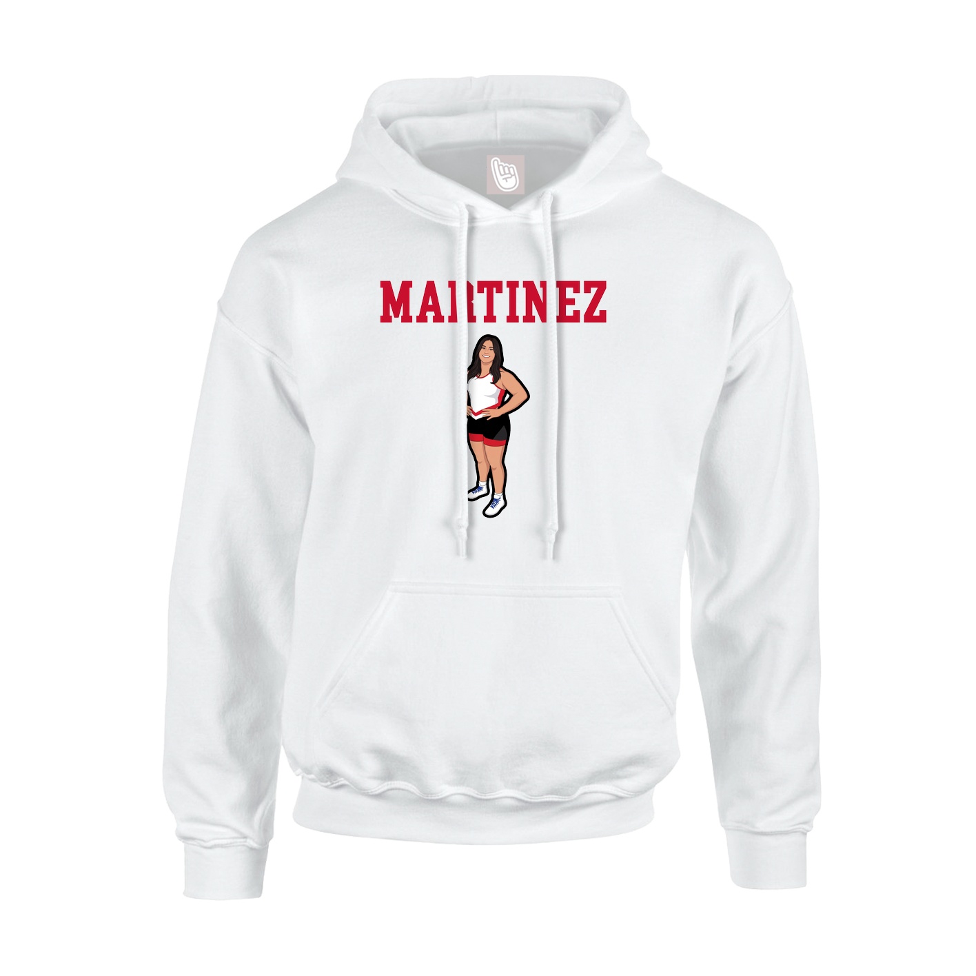 Youth Hoodie — Shirsey in White