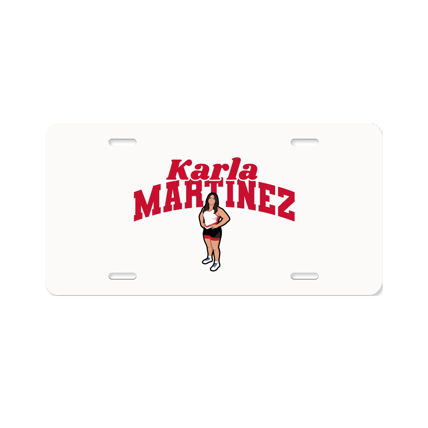 License Plate — Signature Arch in Classic