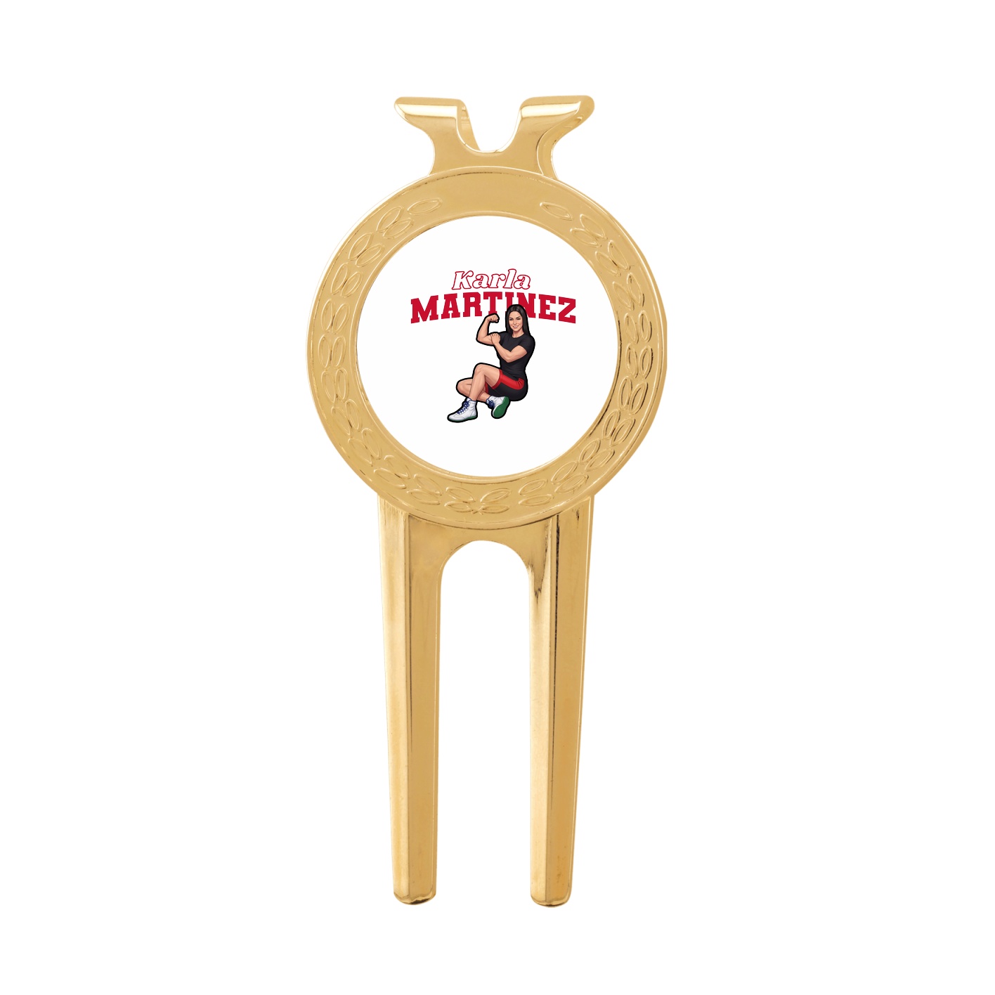 Divot Tool with Ball Marker — Name Arch in Classic