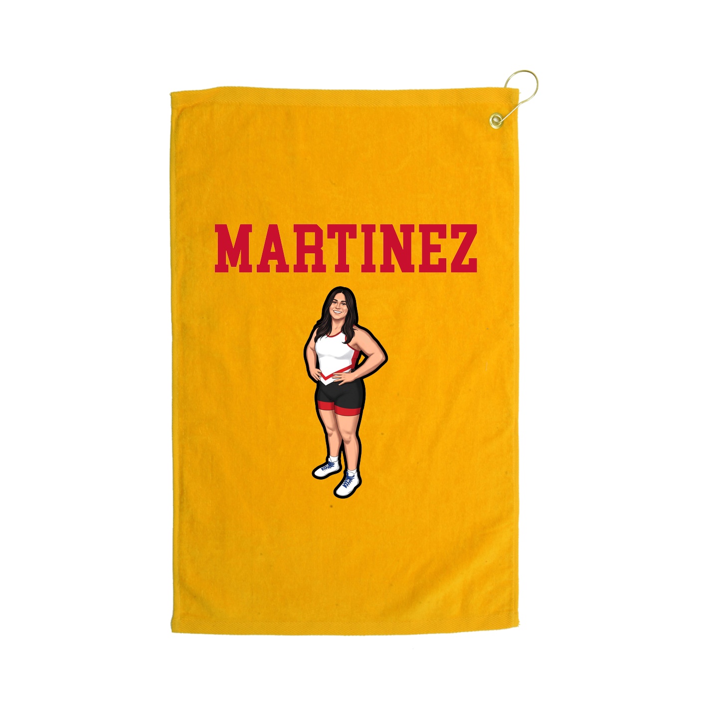 Golf Towel — Shirsey in Gold