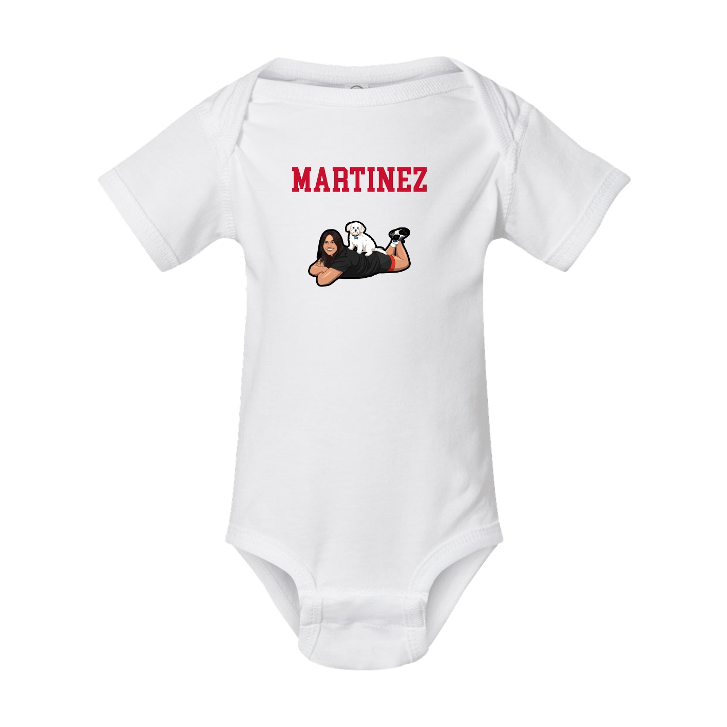 Baby Onesie — Shirsey in White