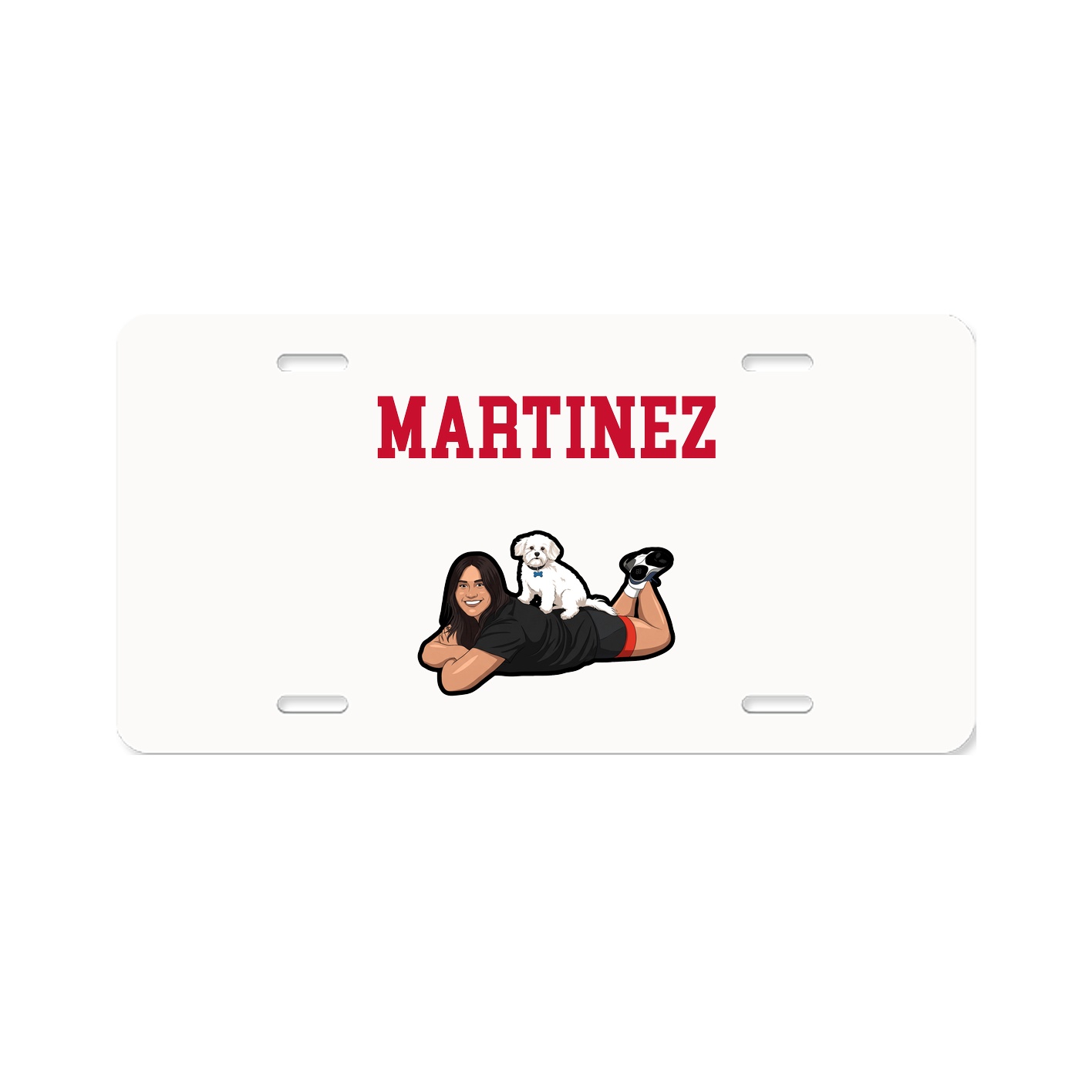 License Plate — Shirsey in Classic