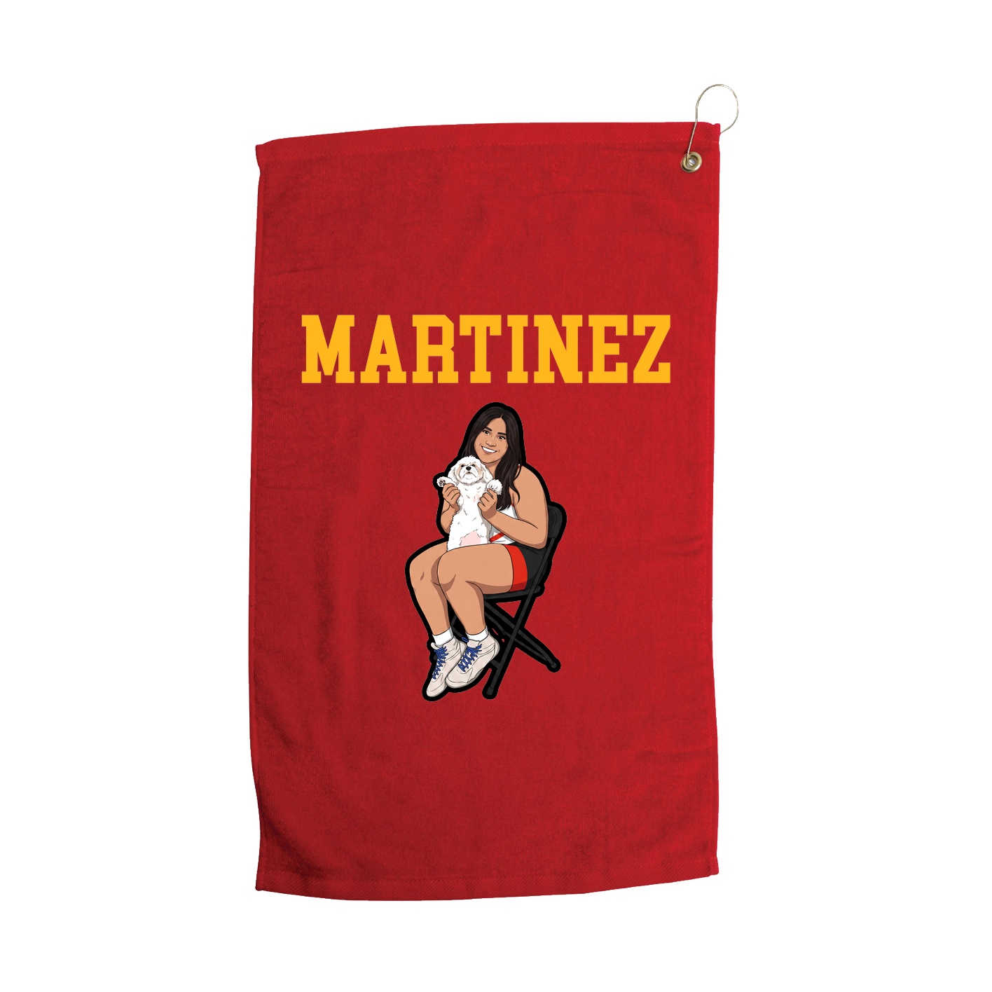 Golf Towel — Shirsey in Red