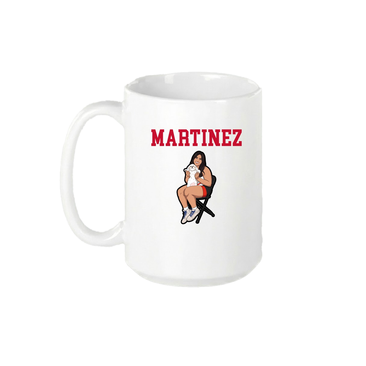 15oz Coffee Mug — Shirsey in White