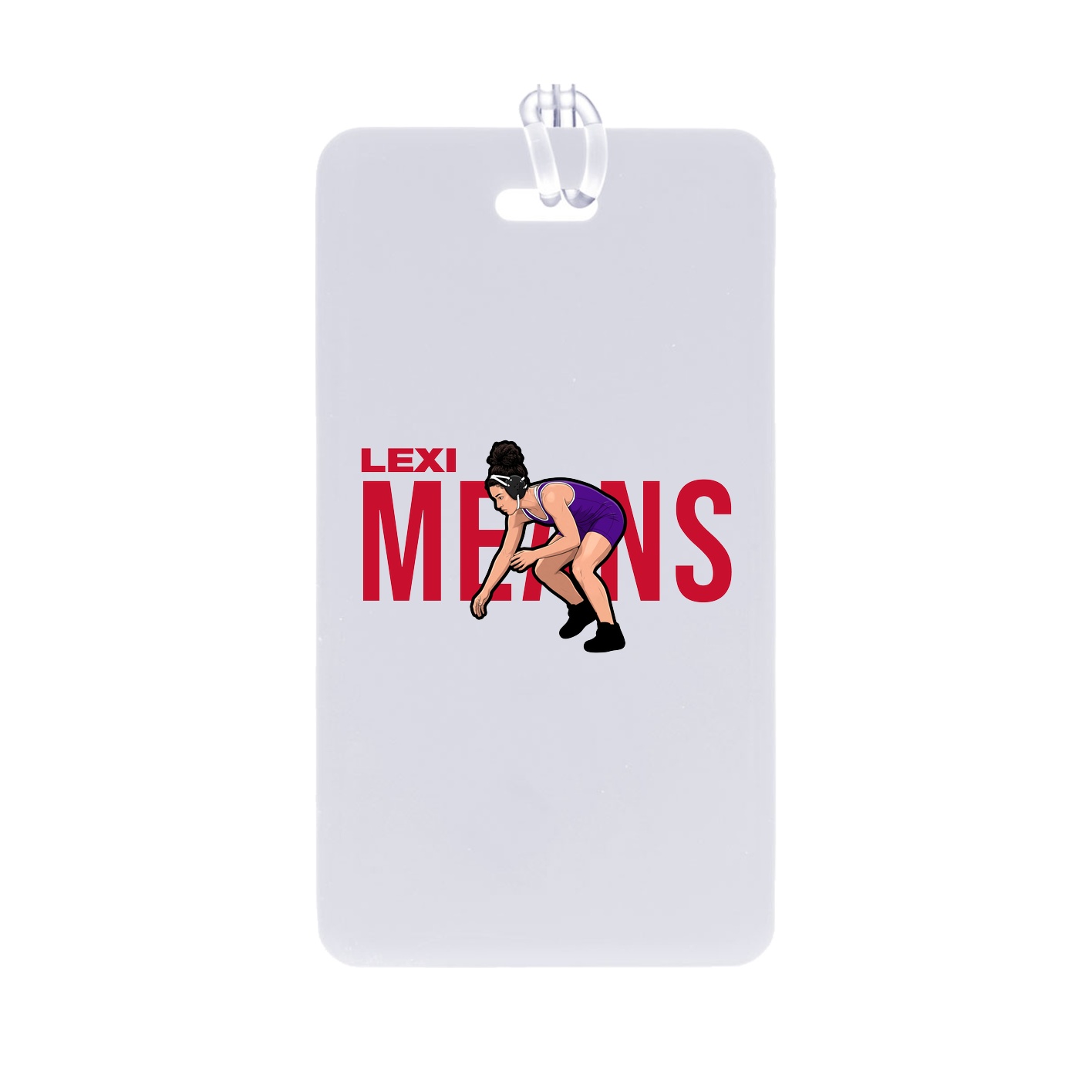 Bag Tag — Player Name in Classic