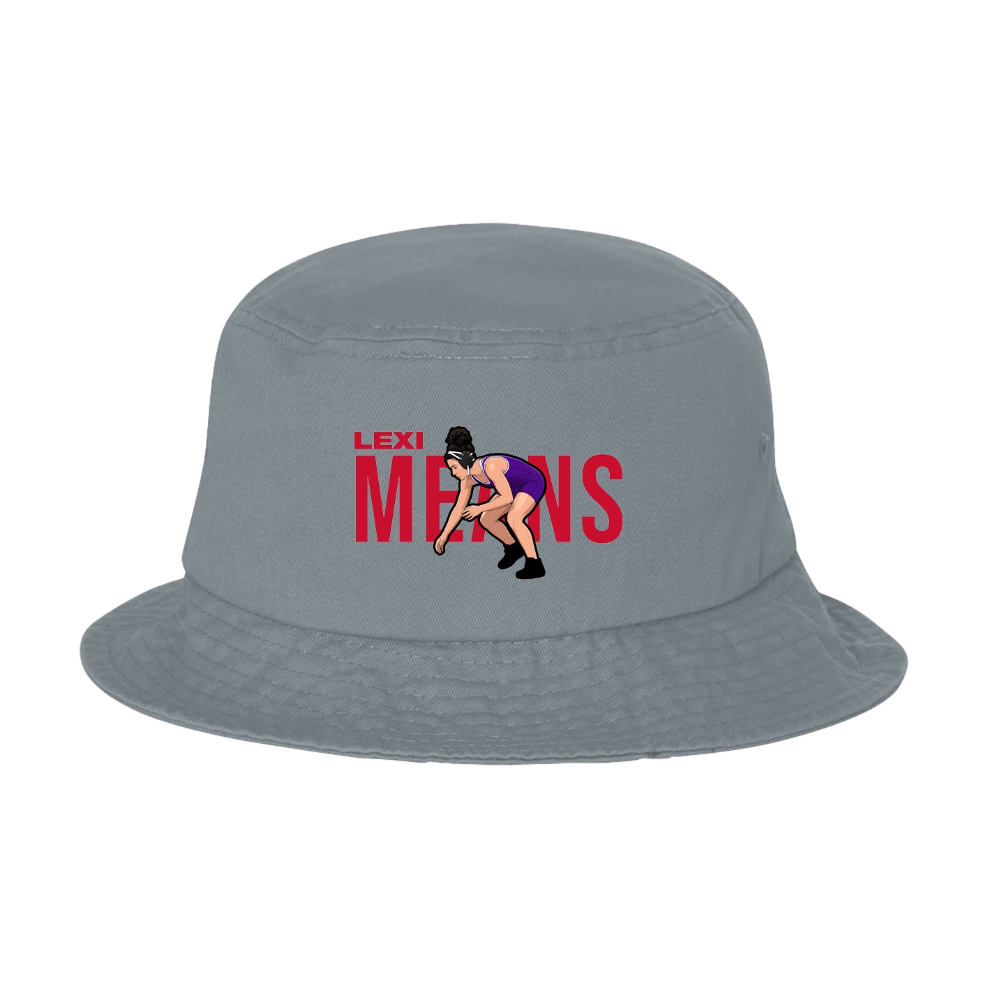 Bucket Cap — Player Name in Grey