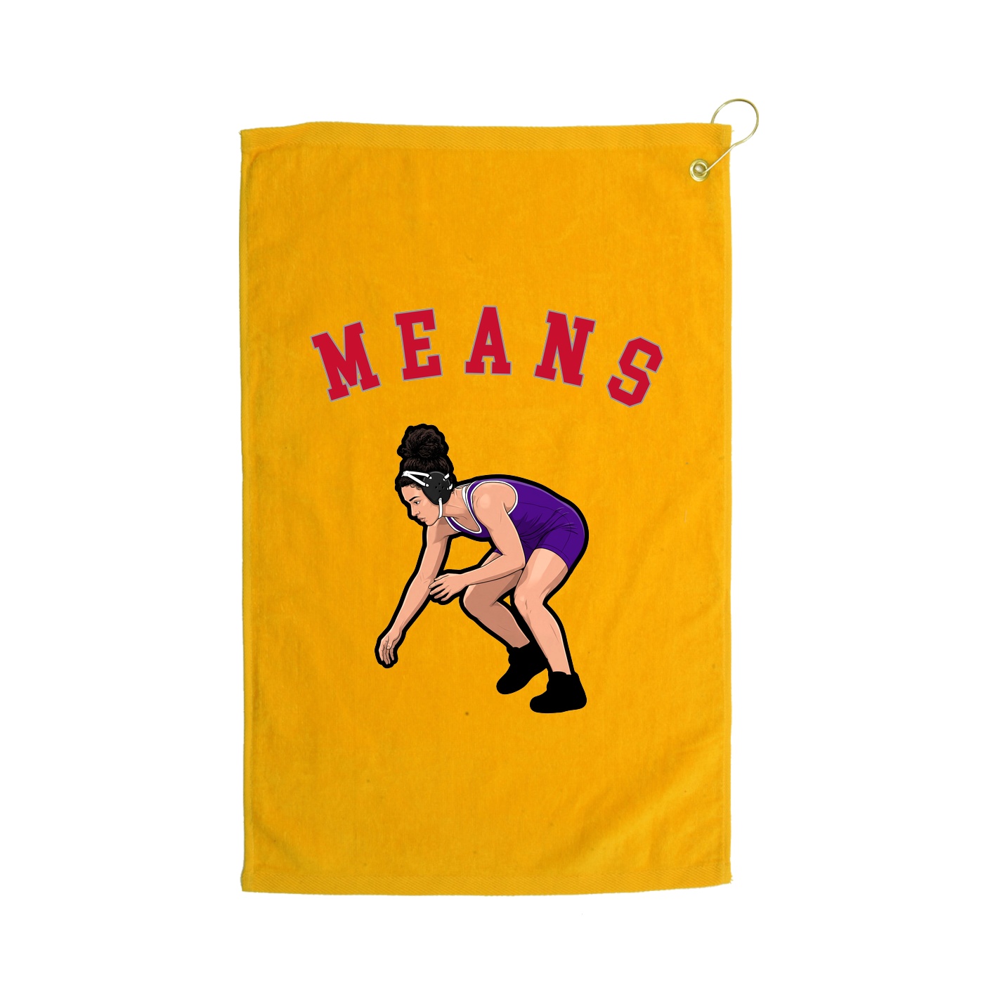 Golf Towel — Shirsey Arch in Gold