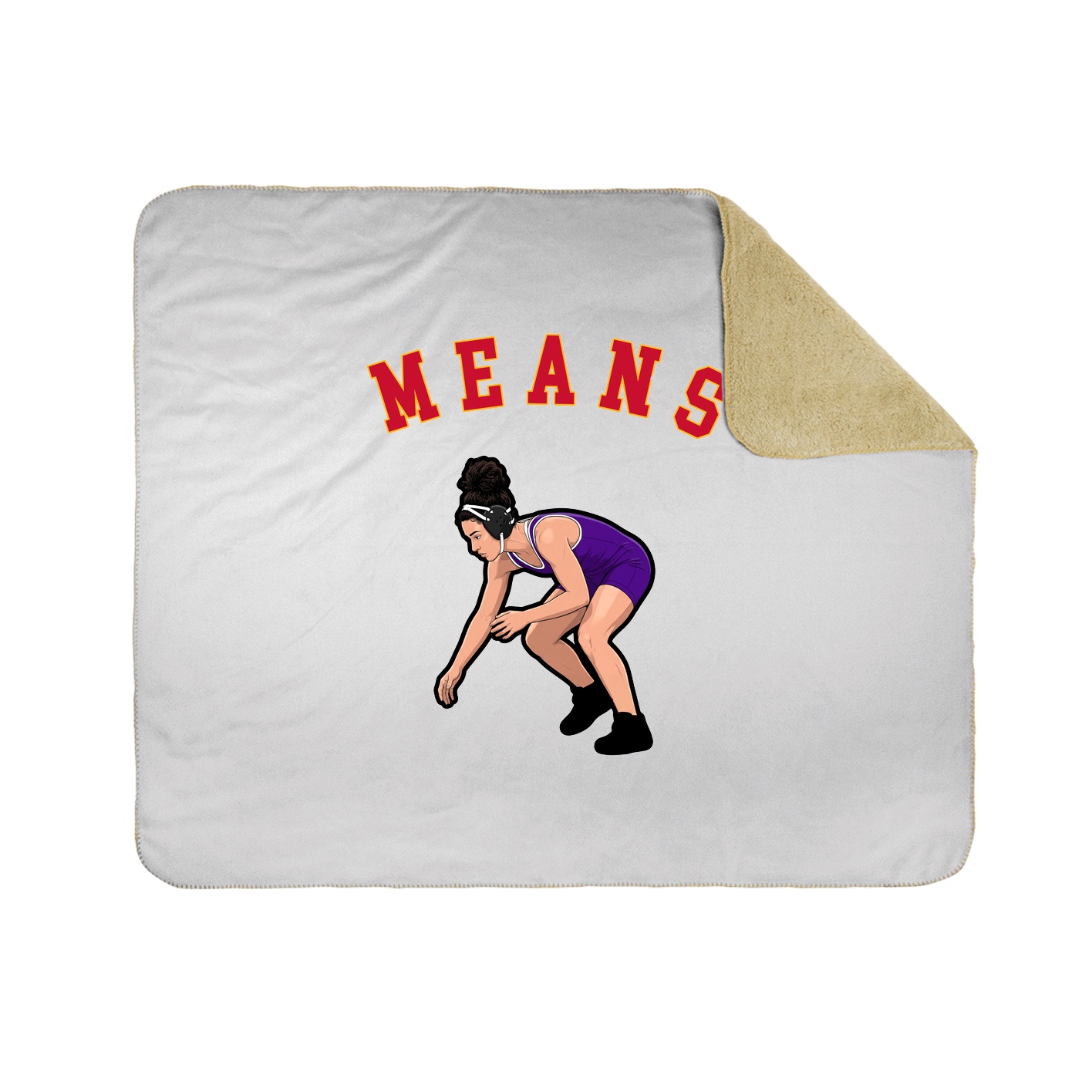 Throw Blanket — Shirsey Arch in White