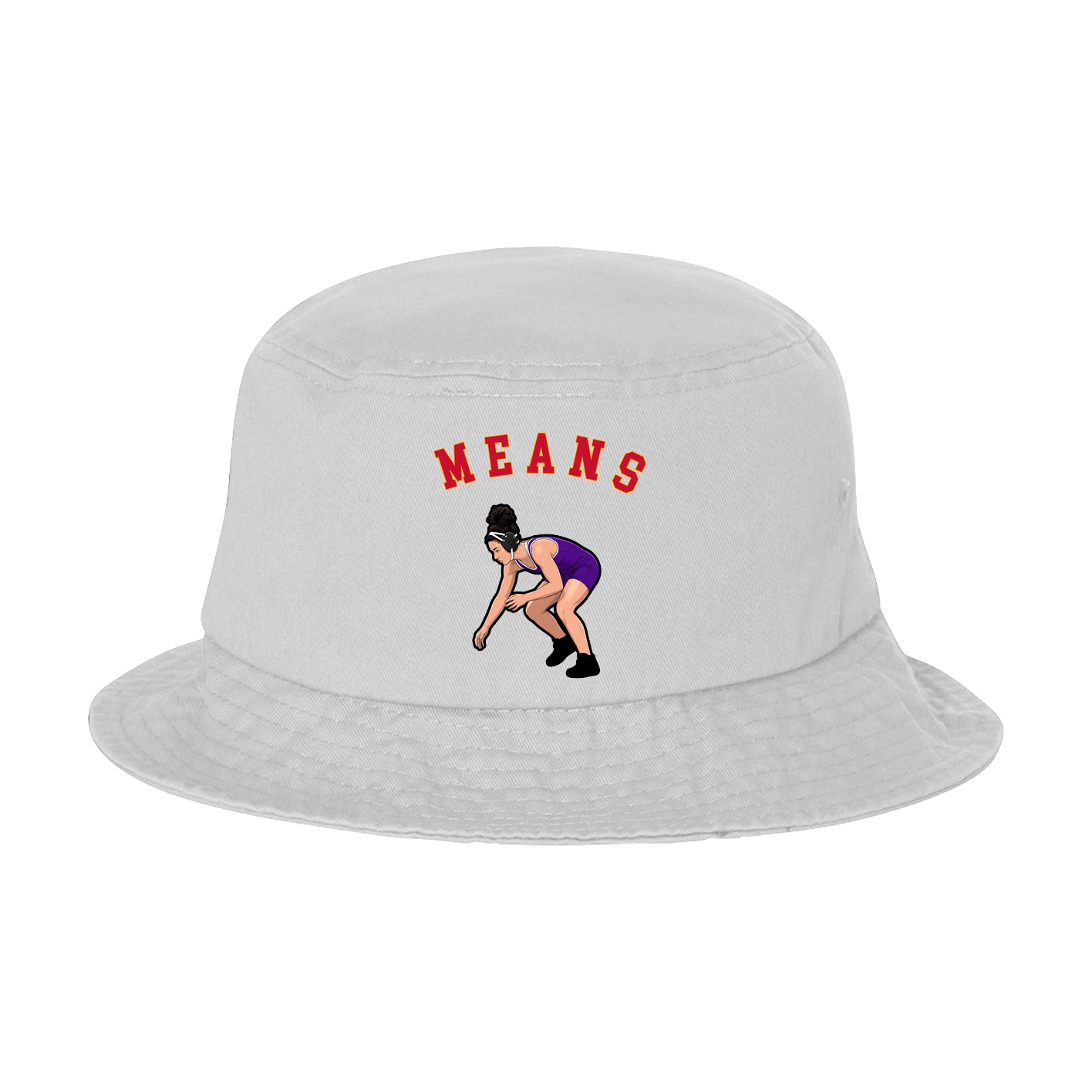 Bucket Cap — Shirsey Arch in White