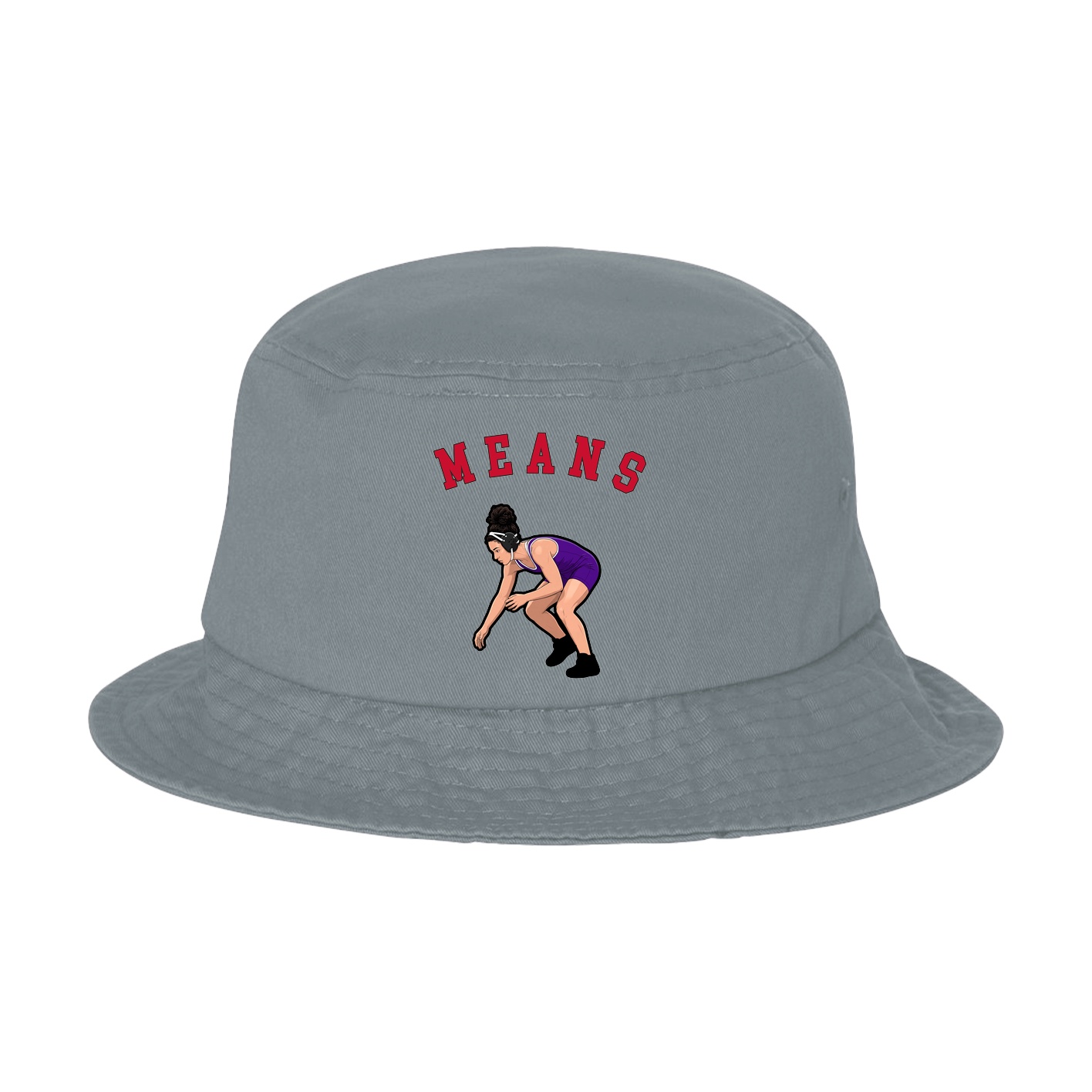 Bucket Cap — Shirsey Arch in Grey