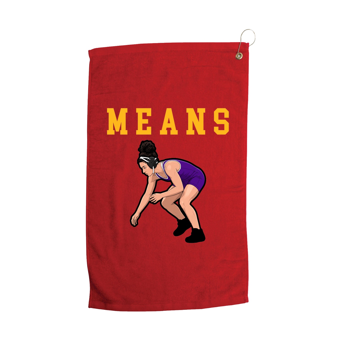 Golf Towel — Shirsey in Red