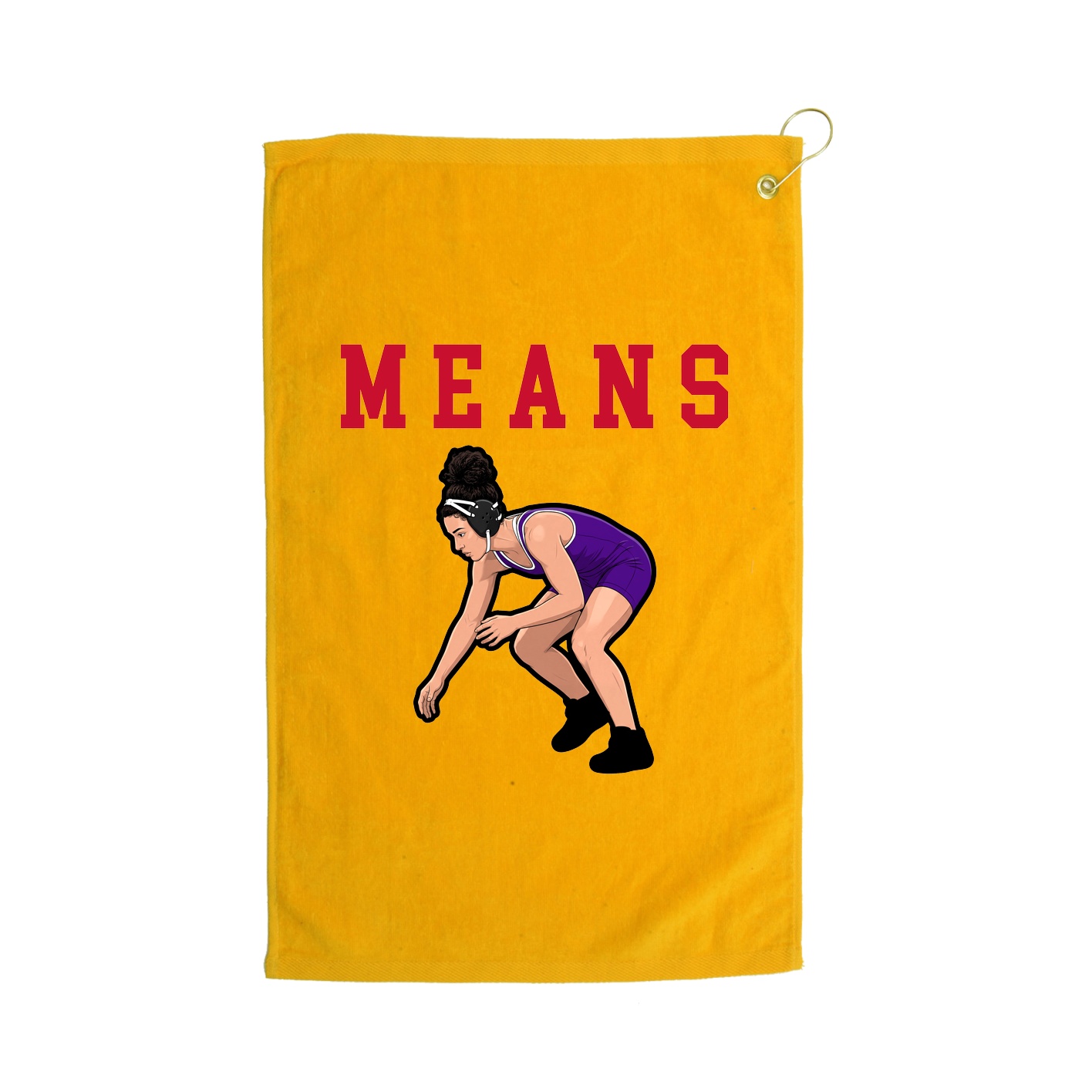 Golf Towel — Shirsey in Gold