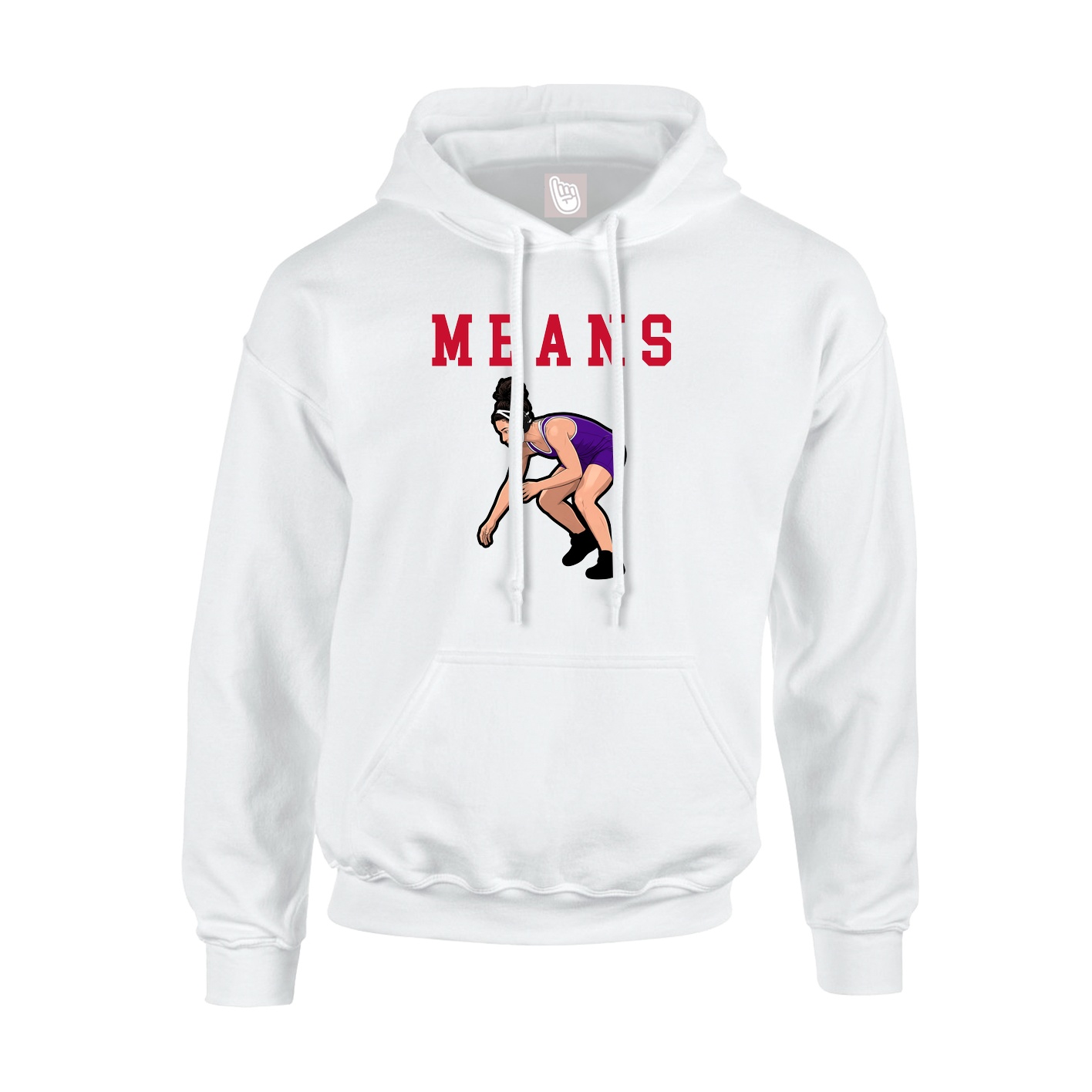 Youth Hoodie — Shirsey in White