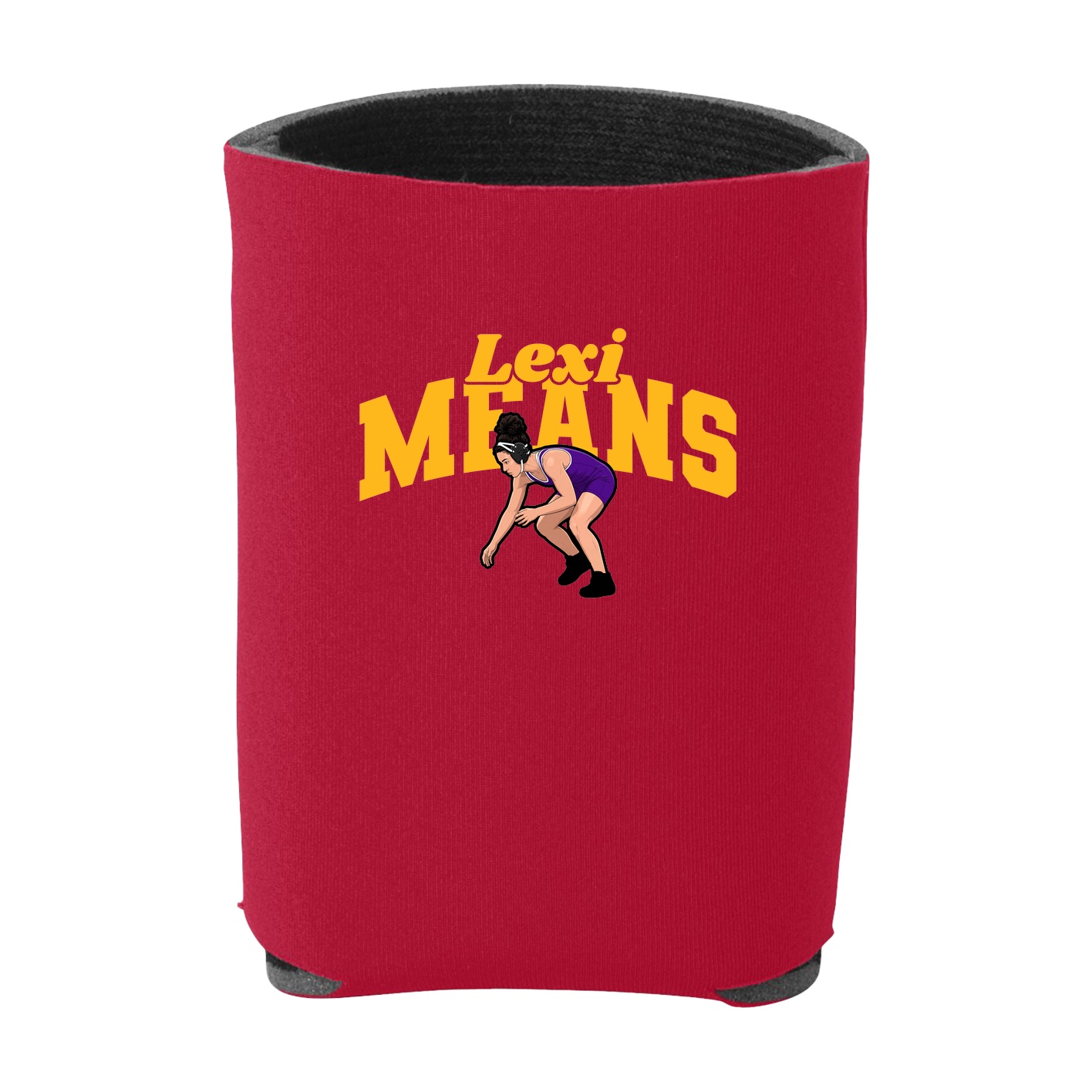 Can Holder — Signature Arch in Red