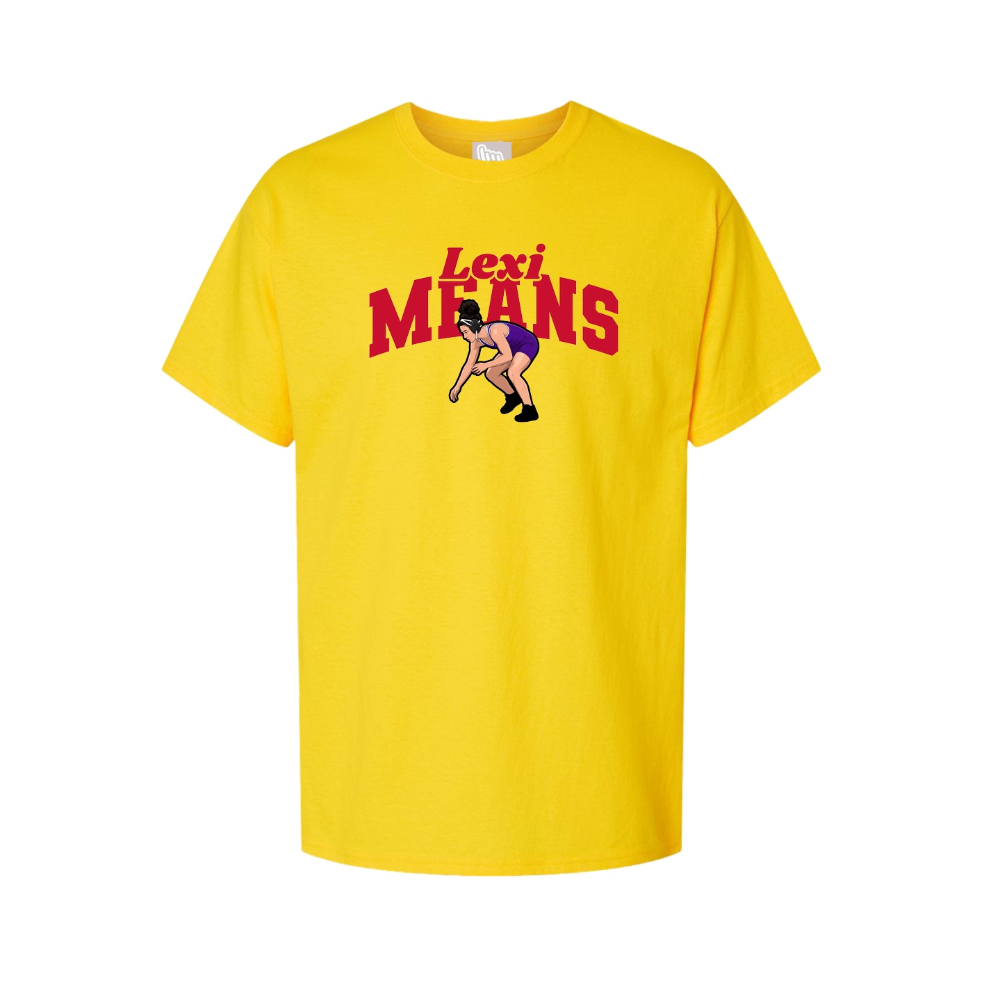 Tee — Signature Arch in Gold