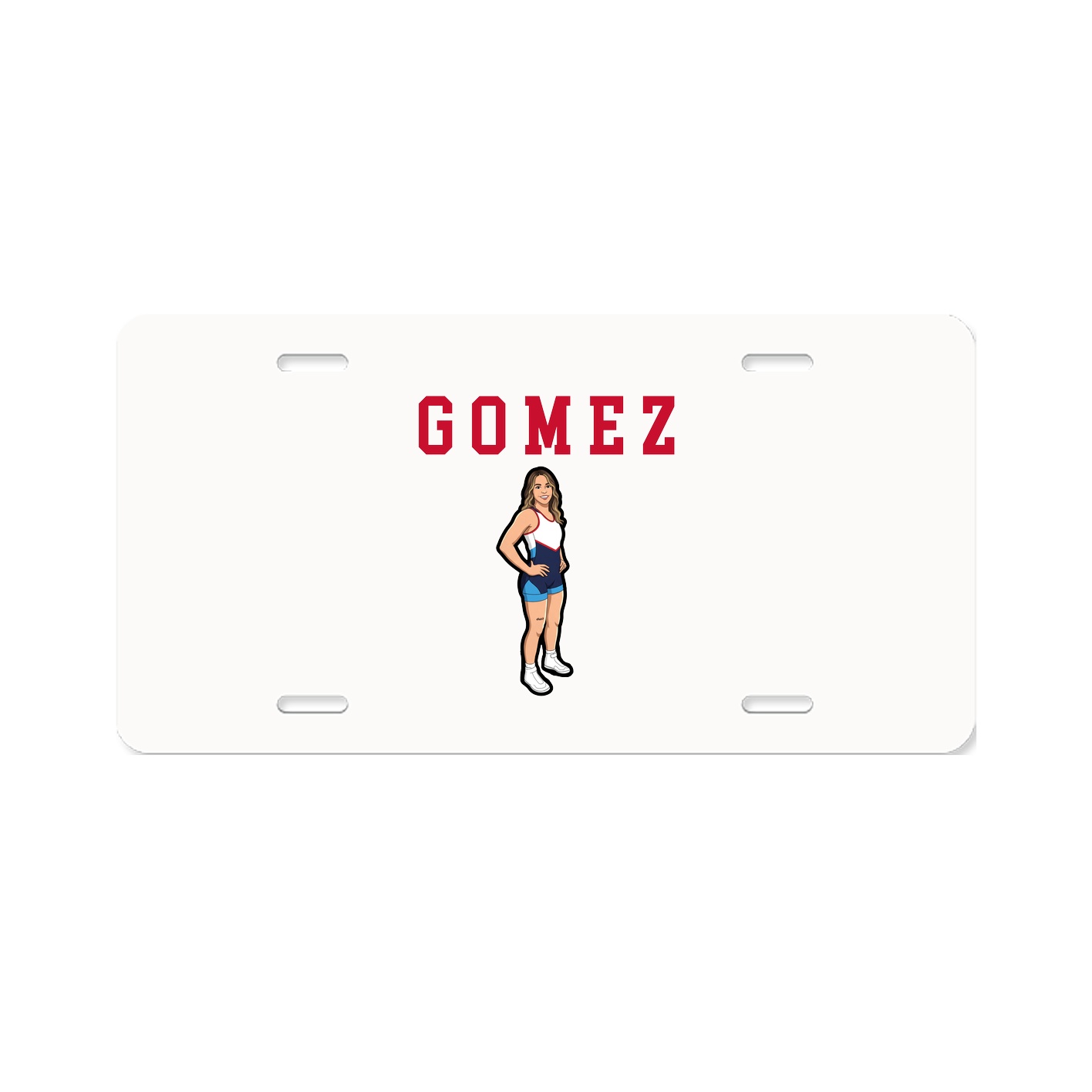License Plate — Shirsey in Classic
