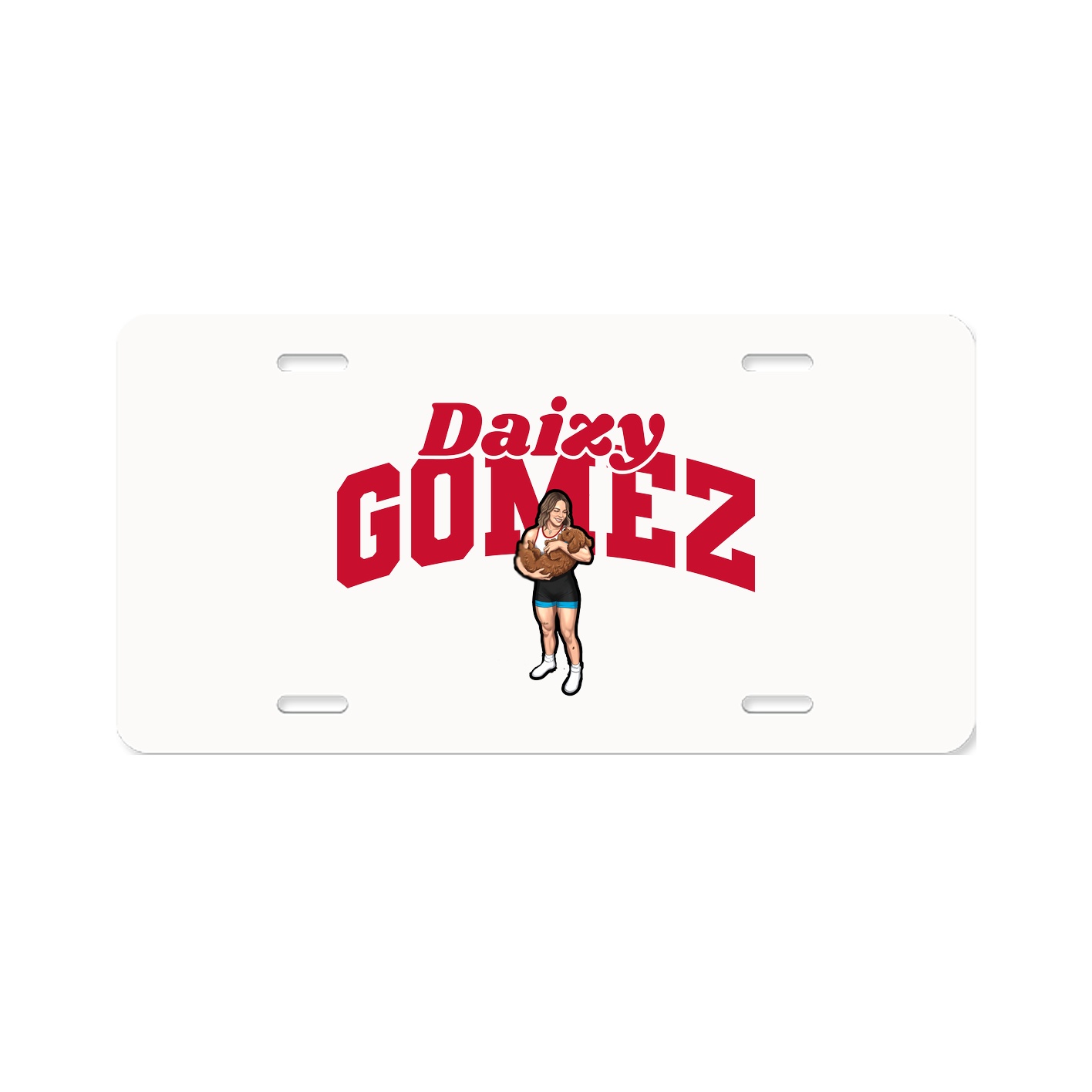 License Plate — Signature Arch in Classic
