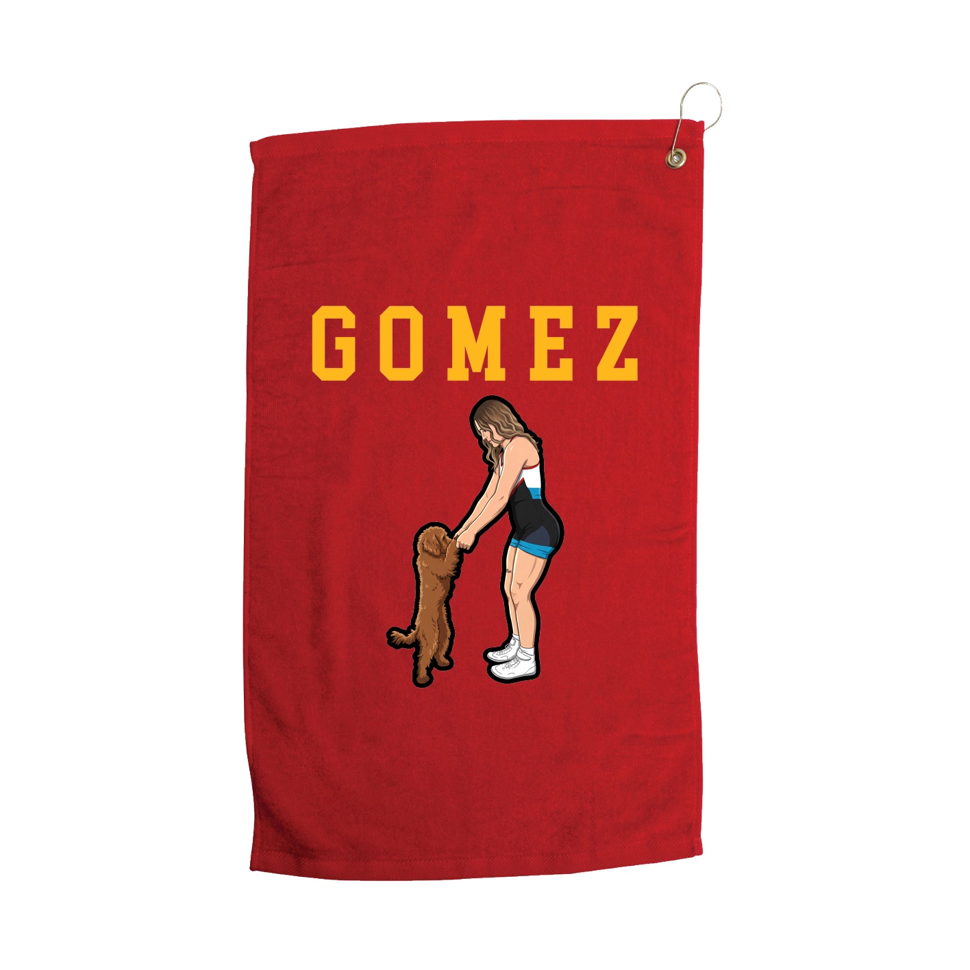 Golf Towel — Shirsey in Red