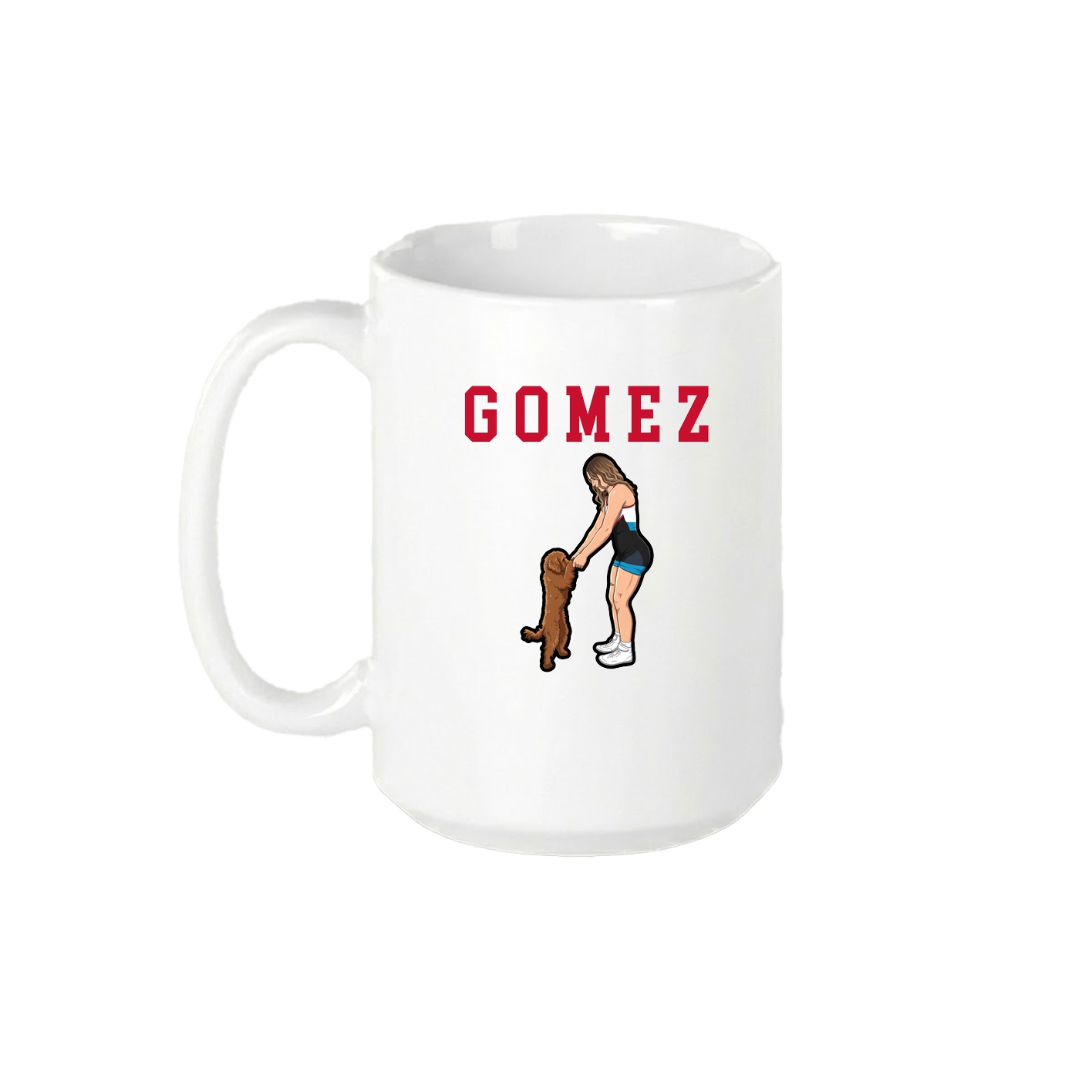 15oz Coffee Mug — Shirsey in White