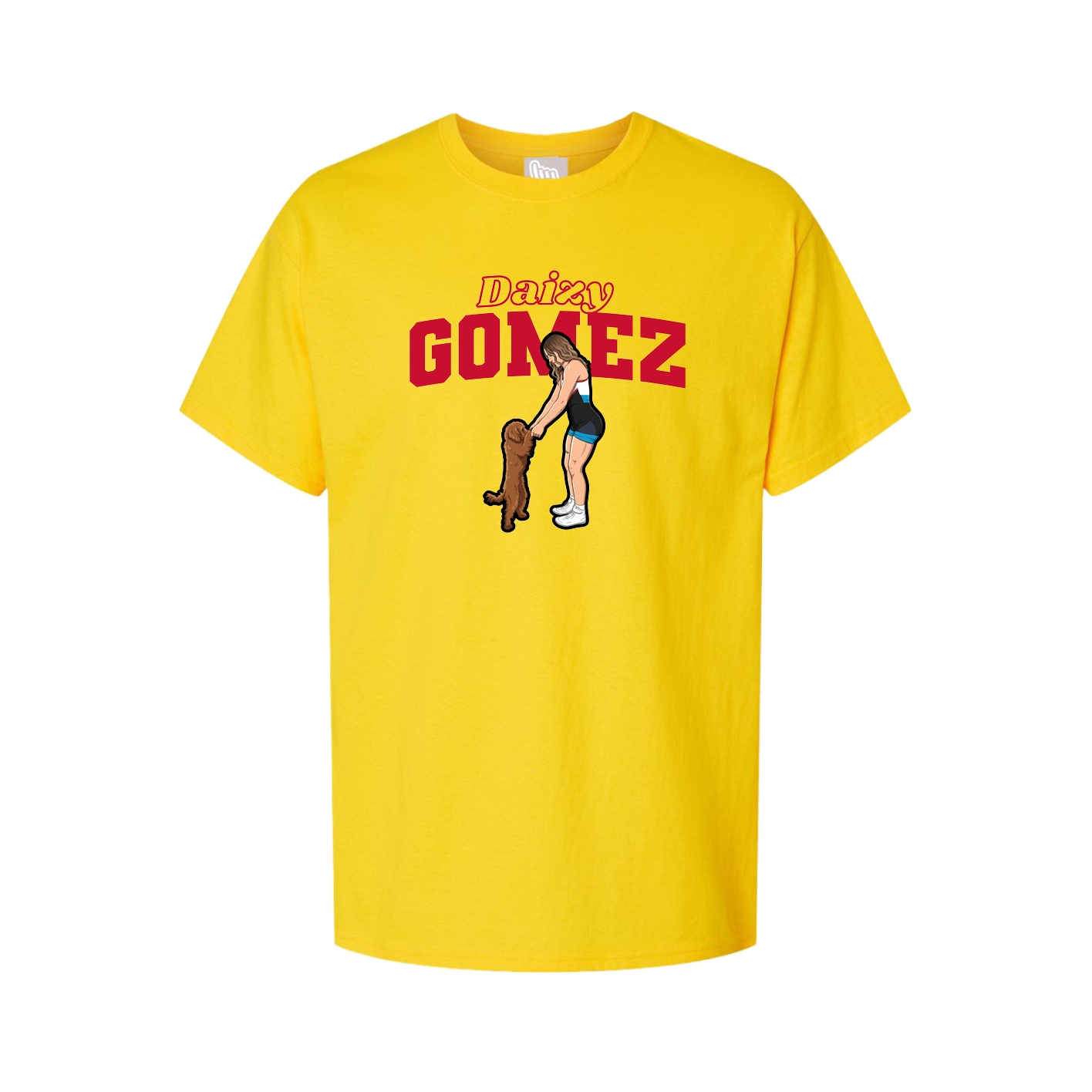 Tee — Name Arch in Gold