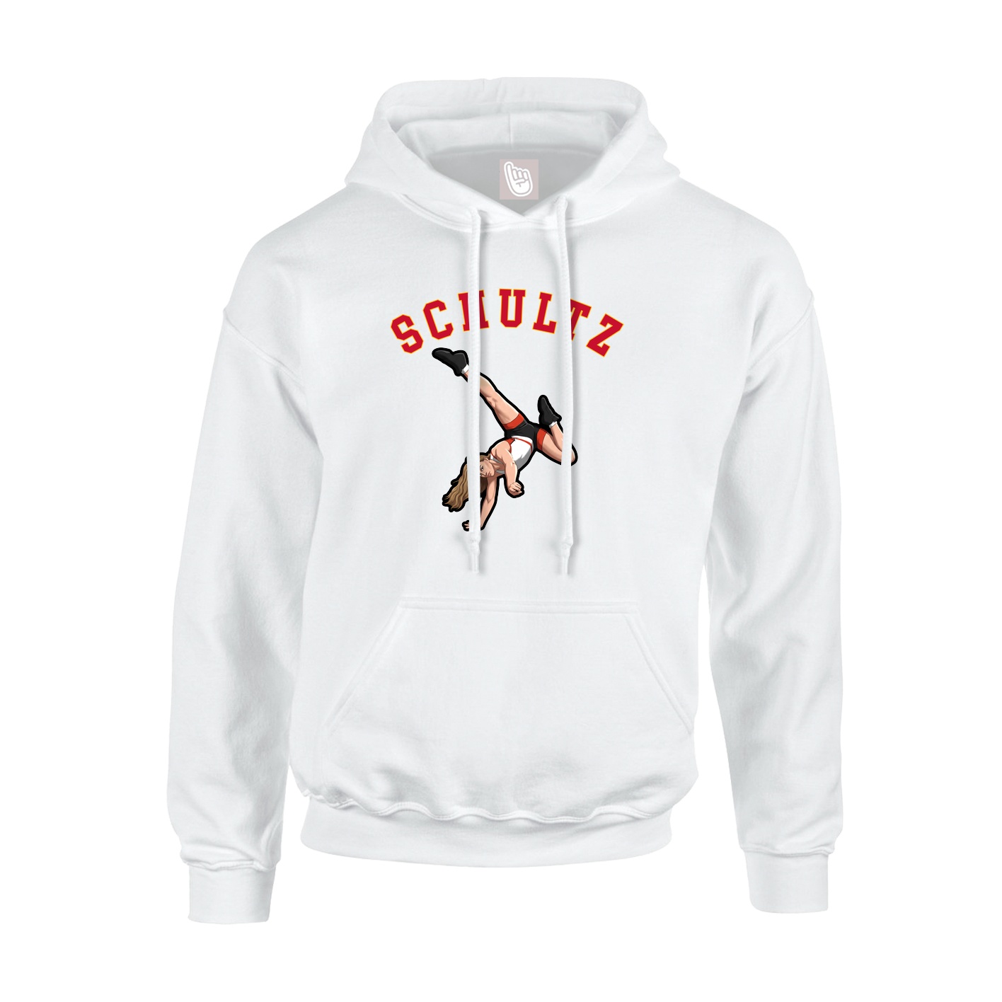Hoodie — Shirsey Arch in White