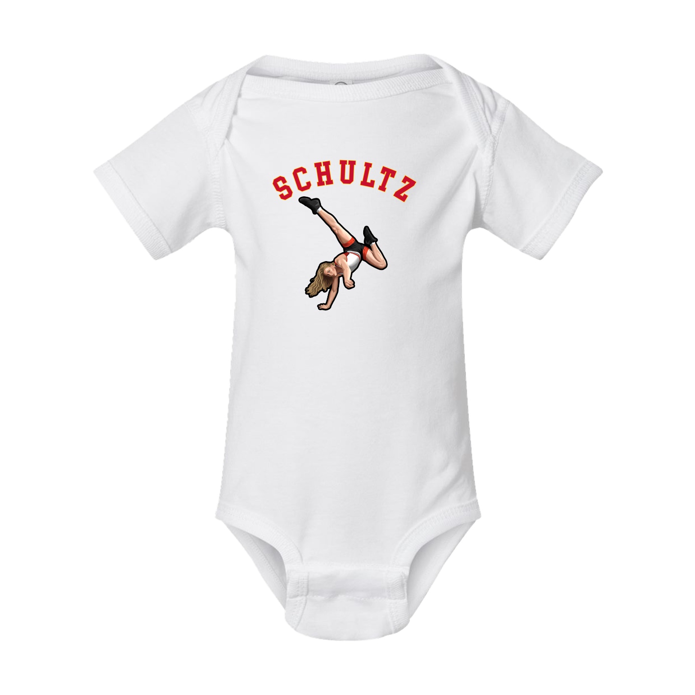 Baby Onesie — Shirsey Arch in White
