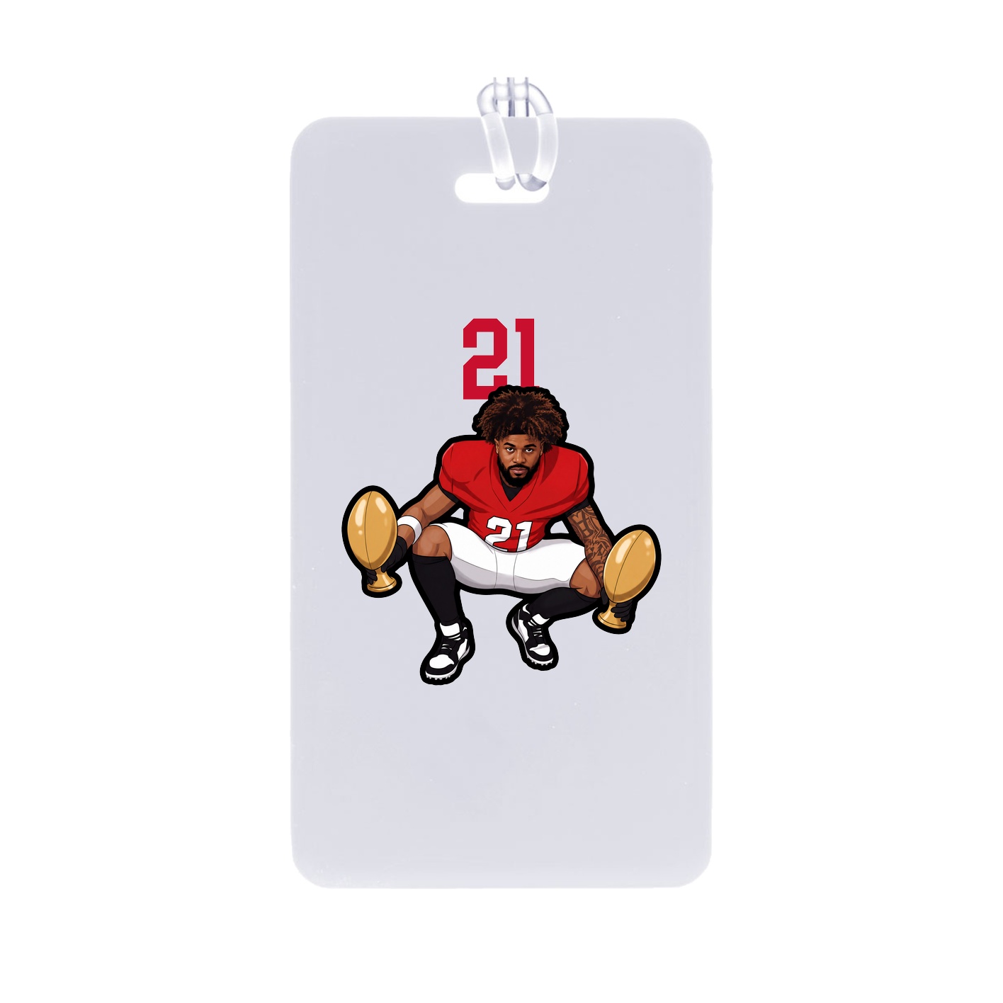 Bag Tag — Number Top in Classic