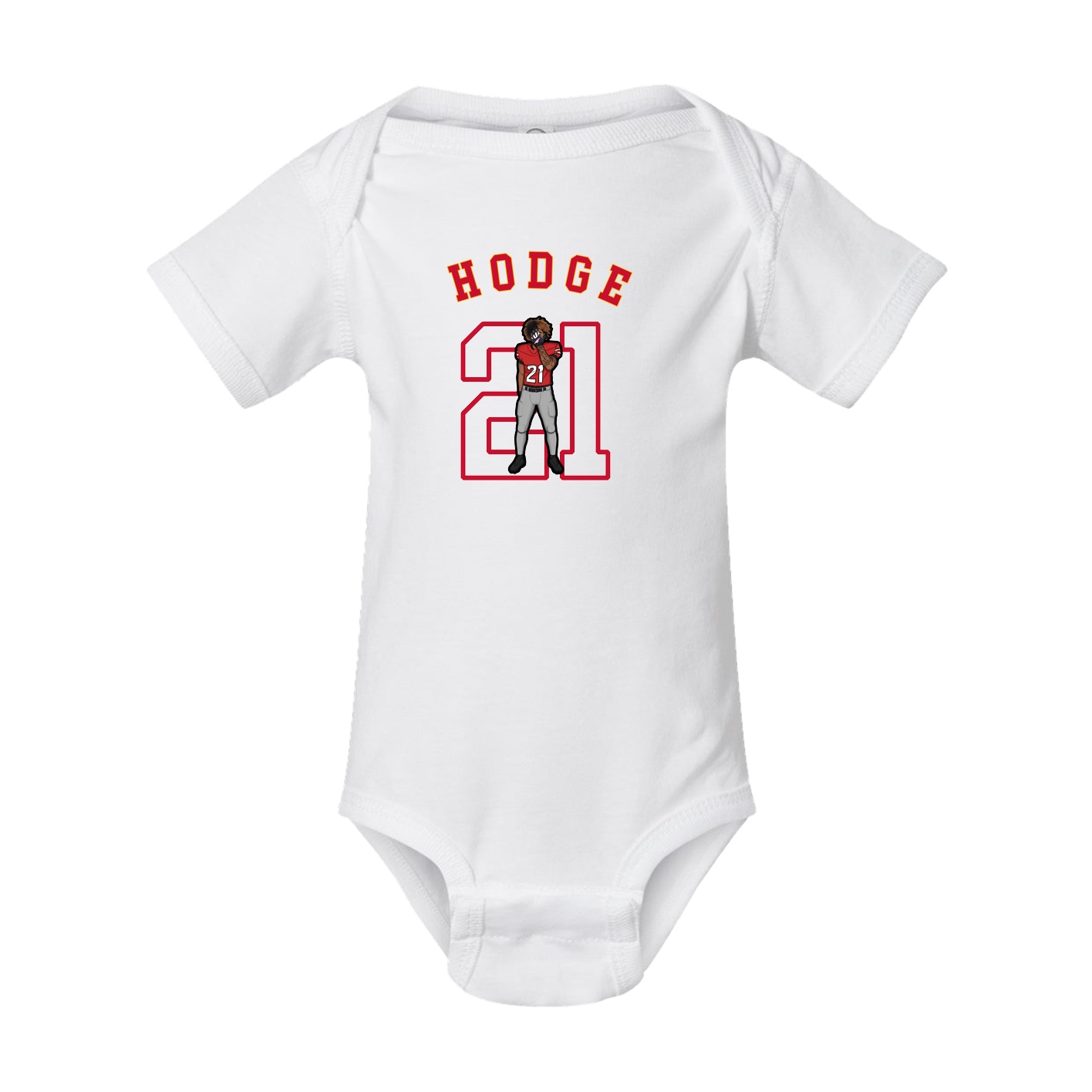 Baby Onesie — Shirsey Arch in White