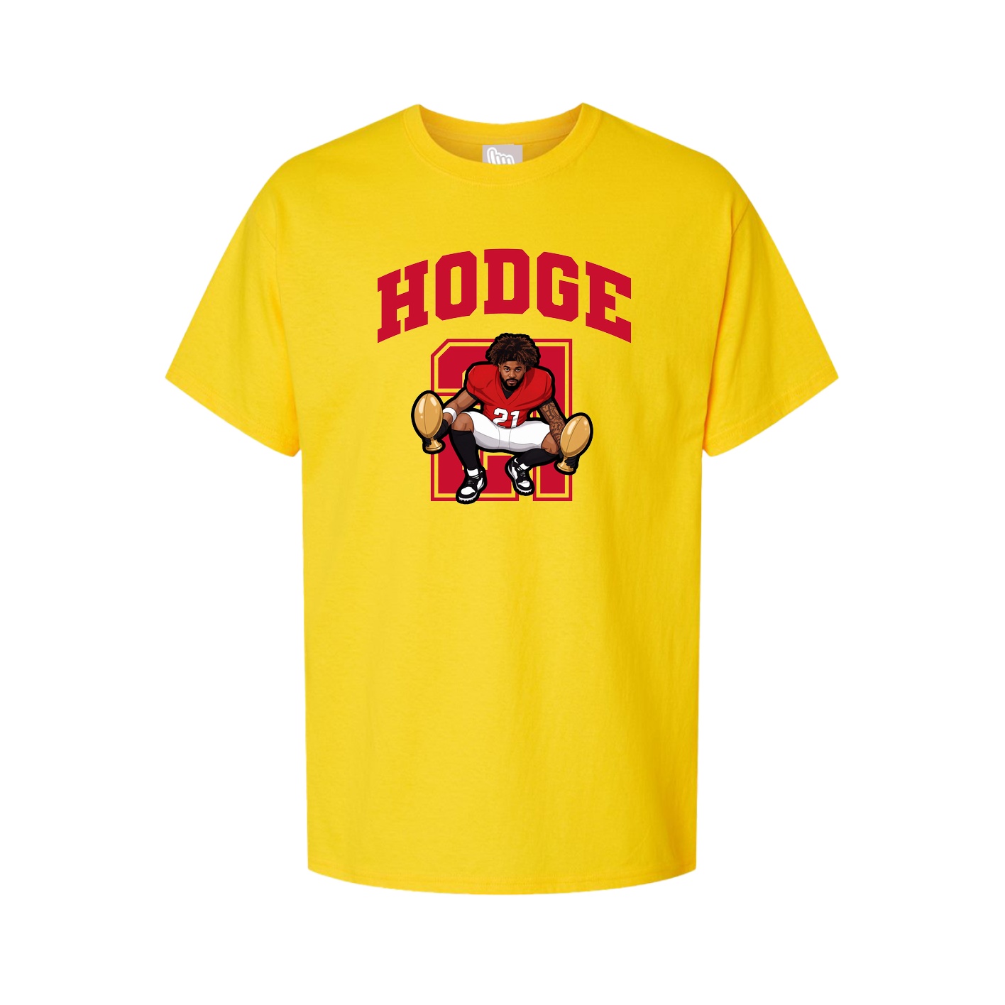 Tee — Number in Gold
