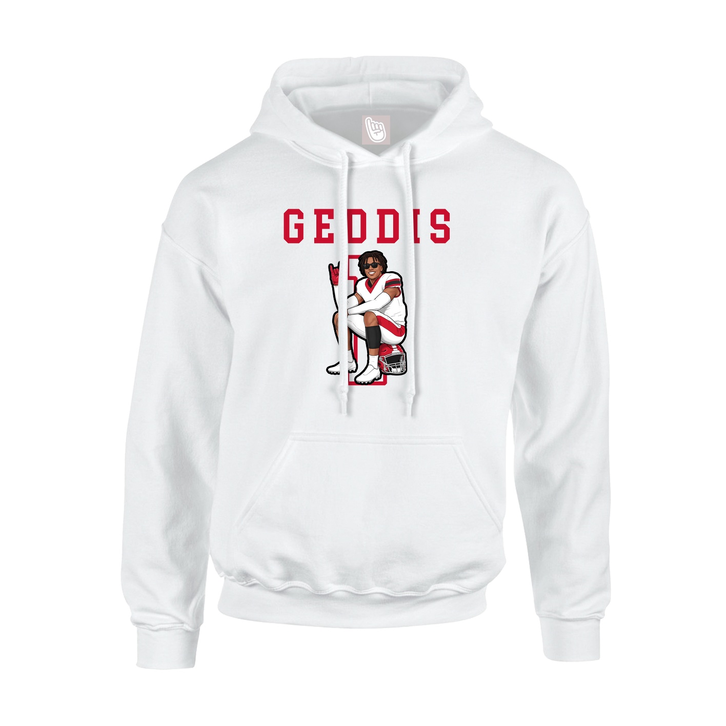 Youth Hoodie — Shirsey in White