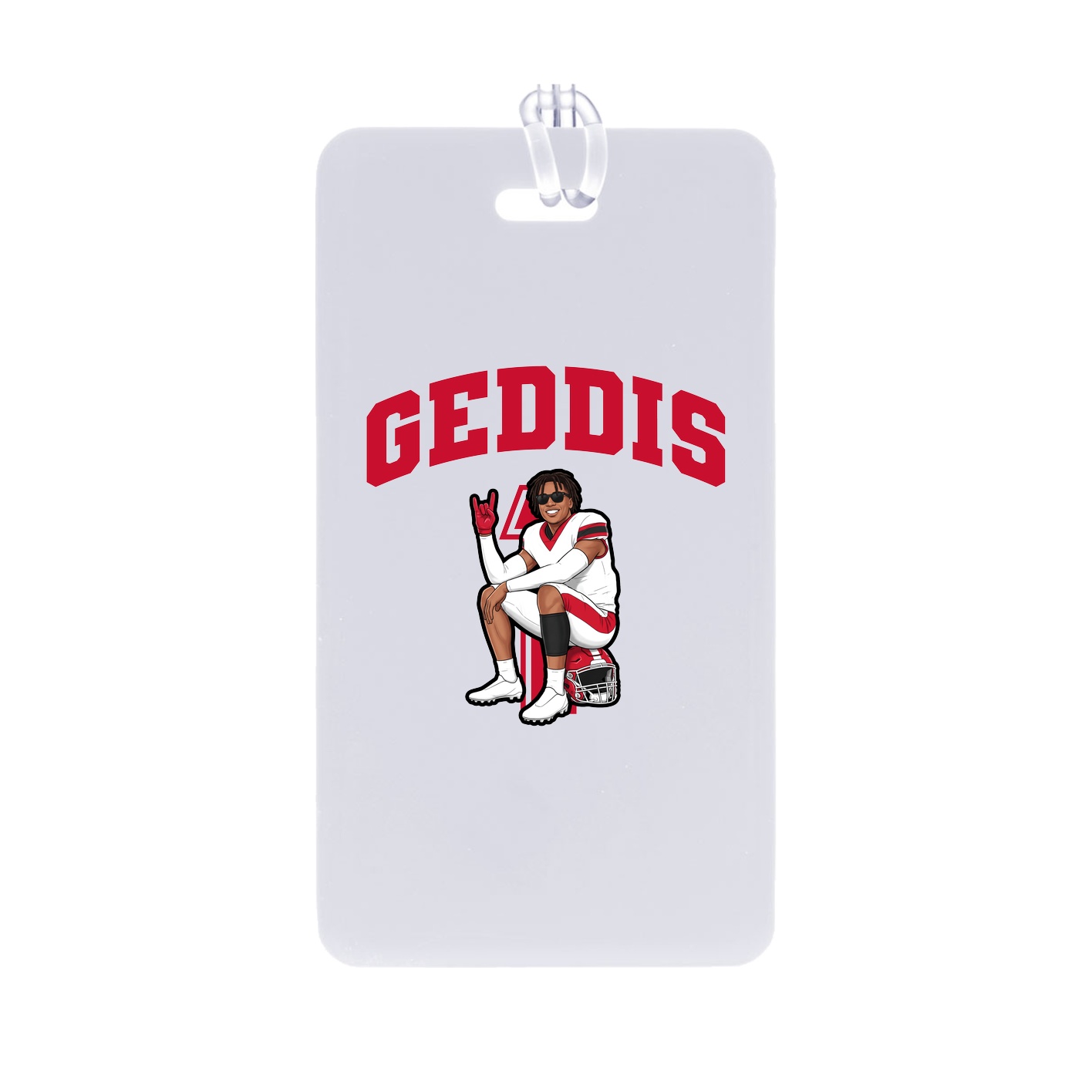 Bag Tag — Number in Classic