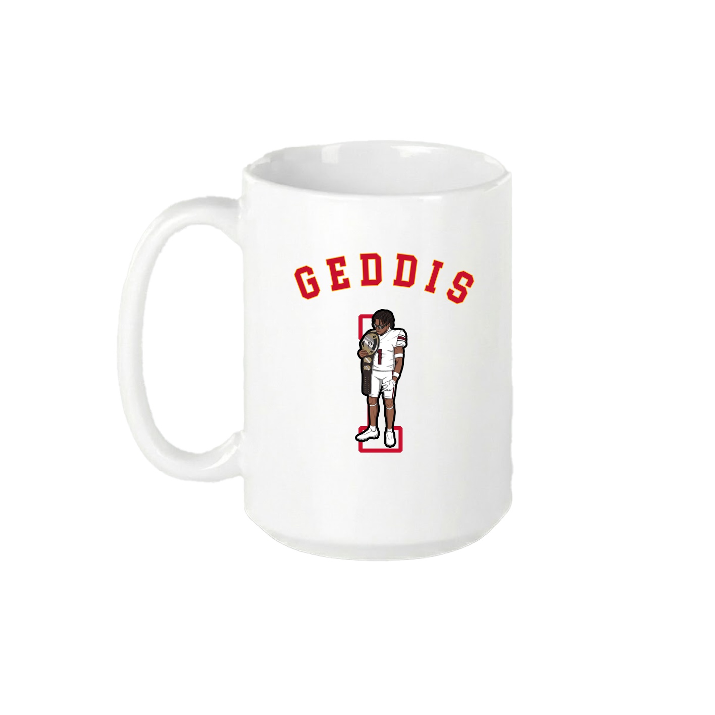 15oz Coffee Mug — Shirsey Arch in White