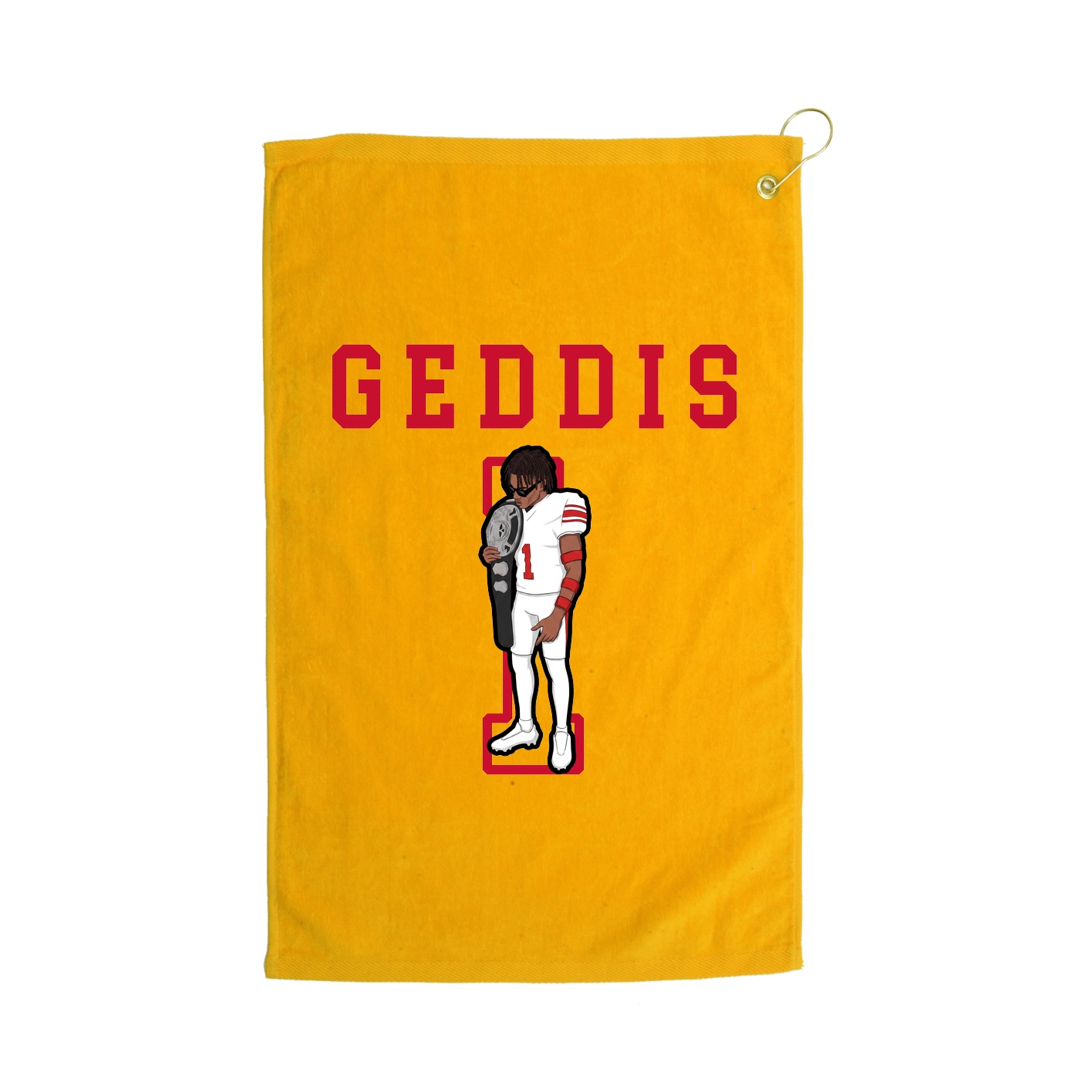 Golf Towel — Shirsey in Gold