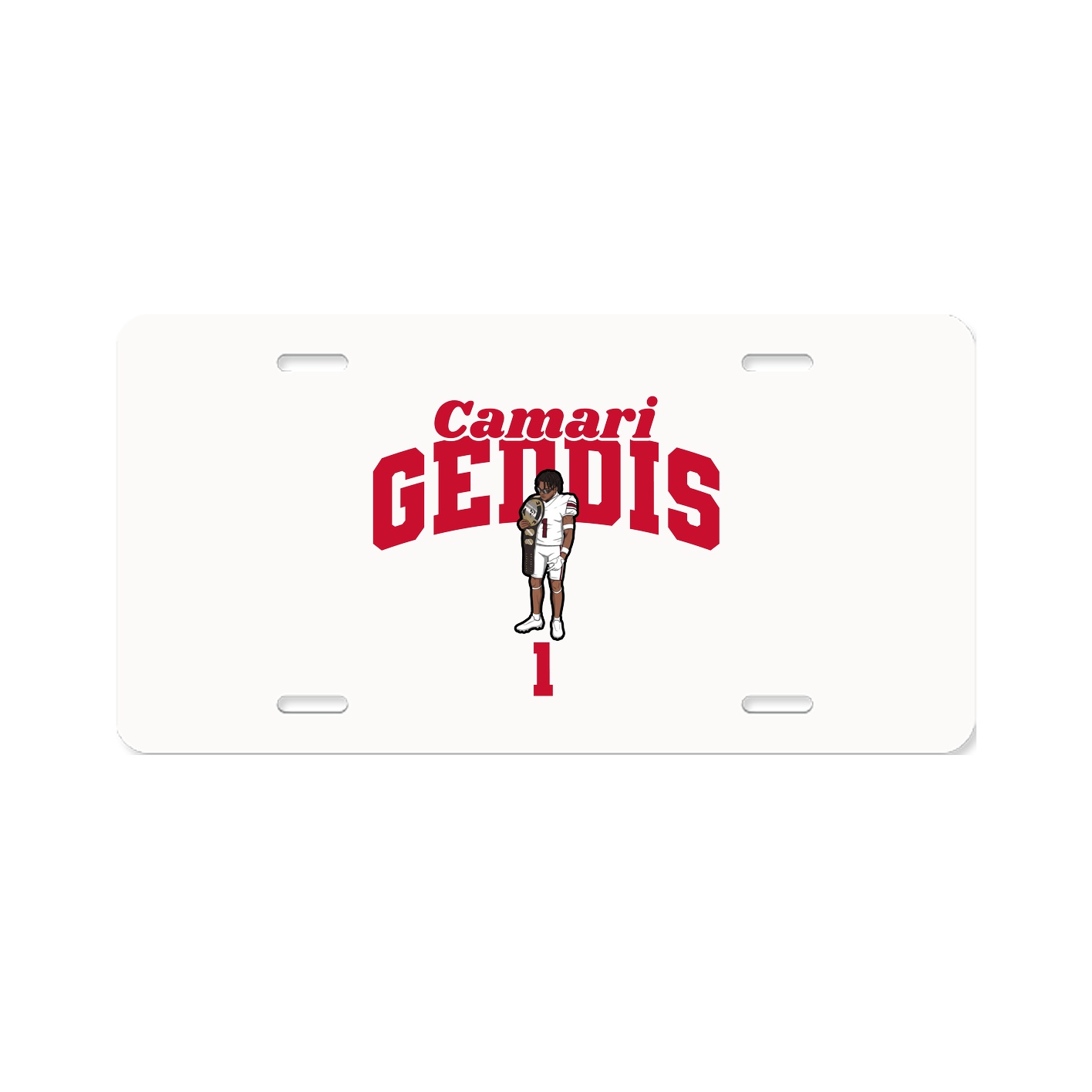 License Plate — Signature Arch in Classic