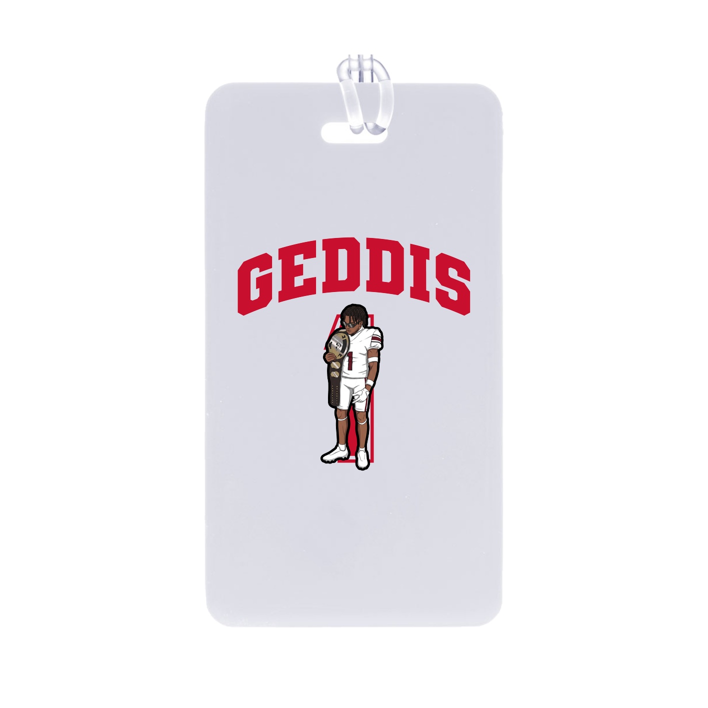 Bag Tag — Number in Classic