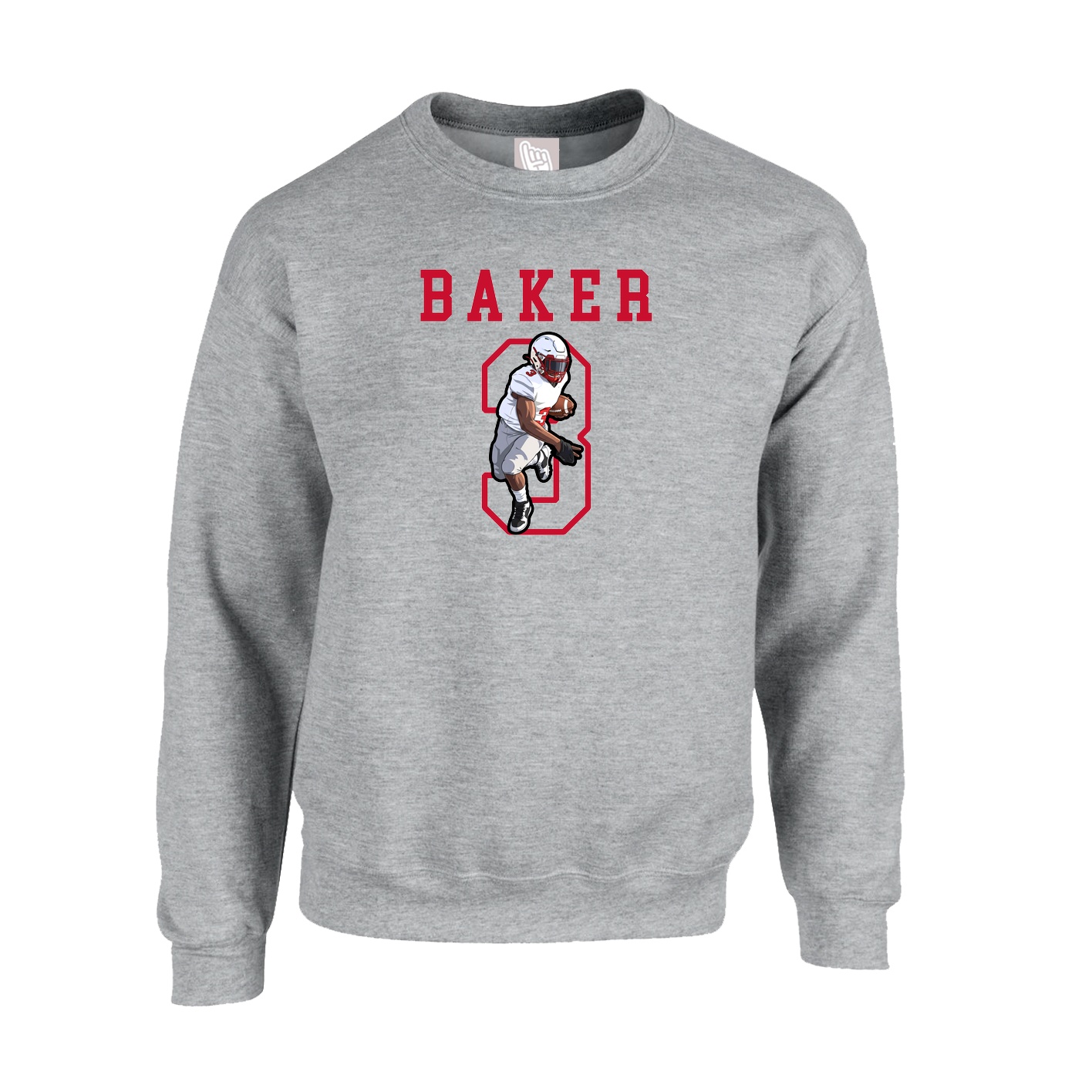 Fleece Crew — Shirsey in Grey