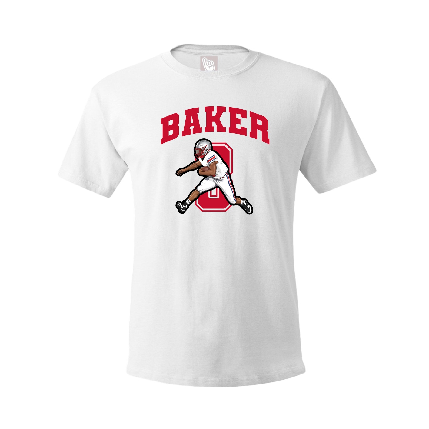 Tee — Number in White