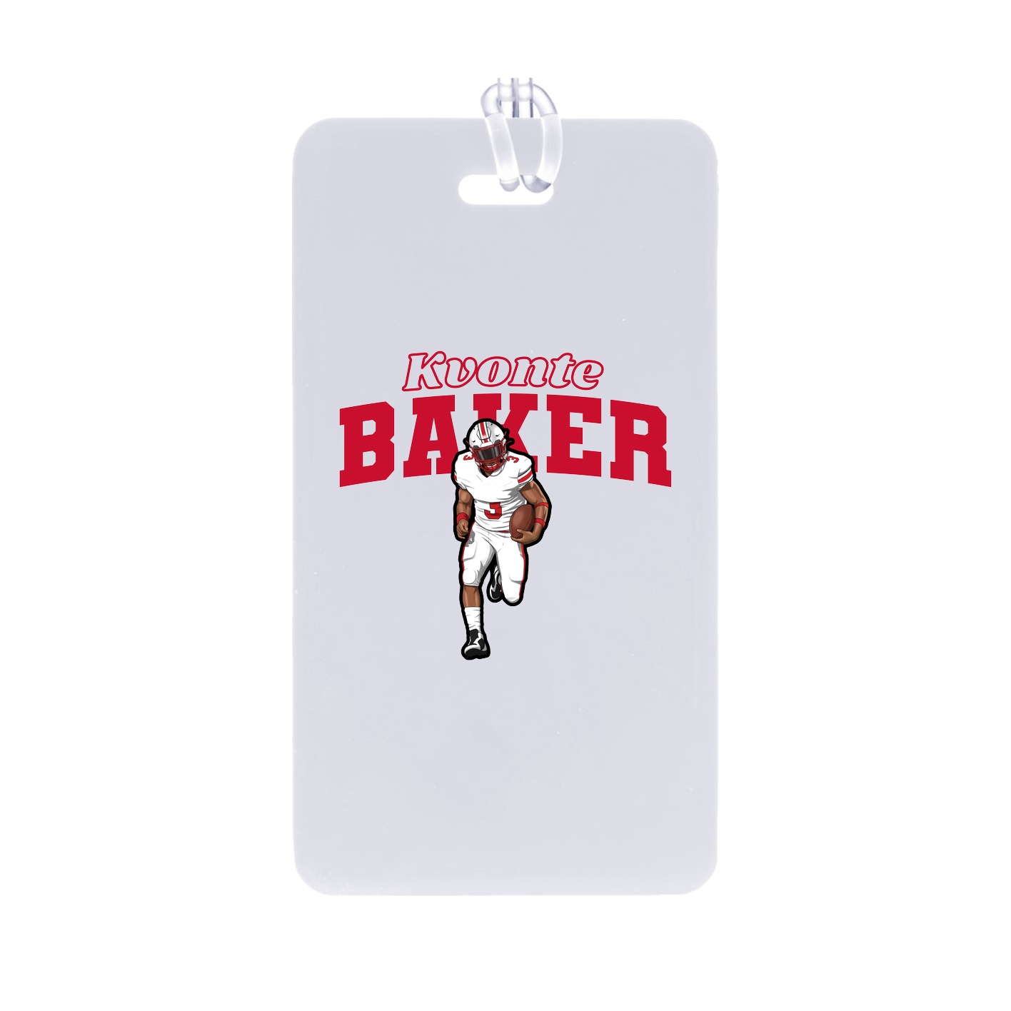 Bag Tag — Name Arch in Classic