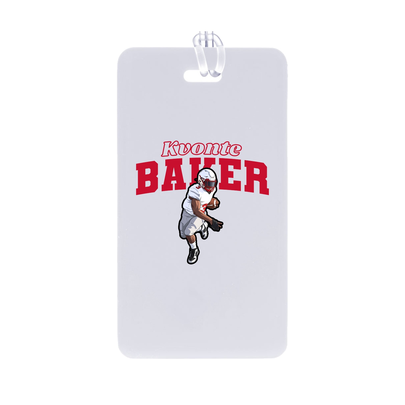 Bag Tag — Name Arch in Classic