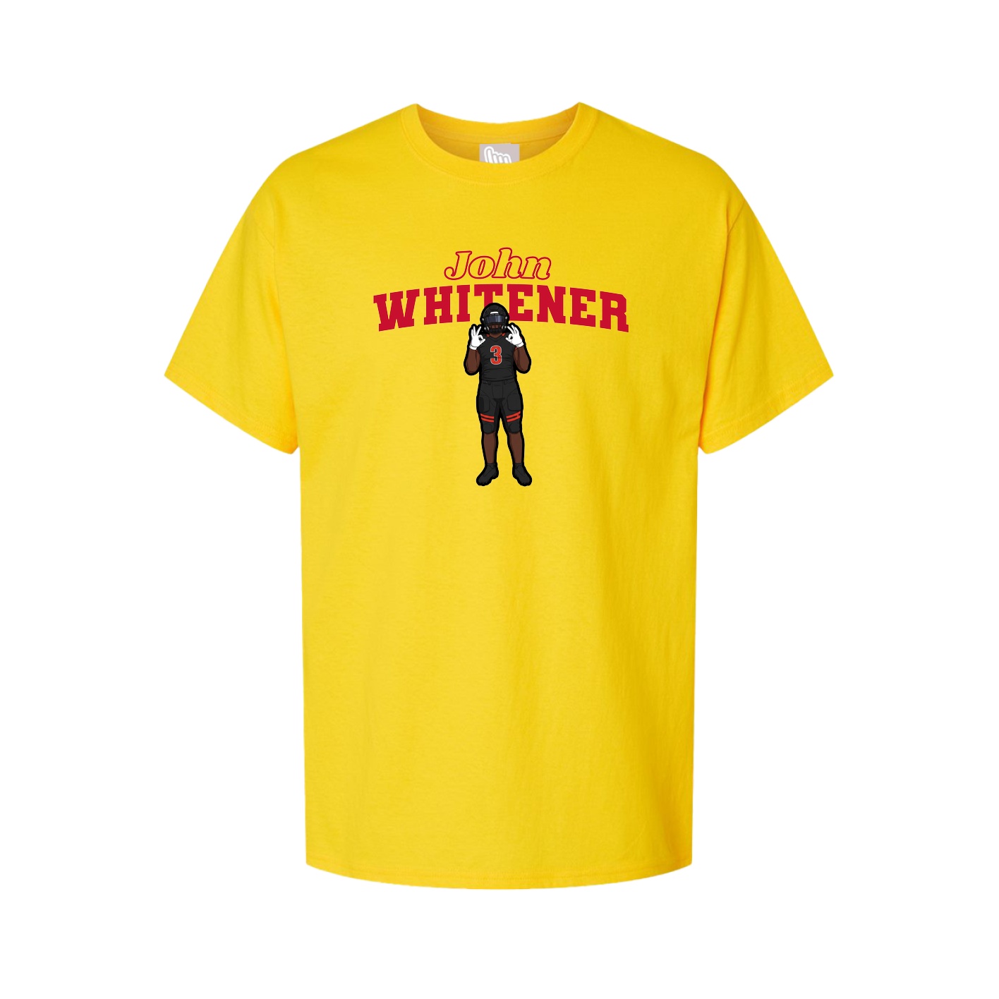 Tee — Name Arch in Gold