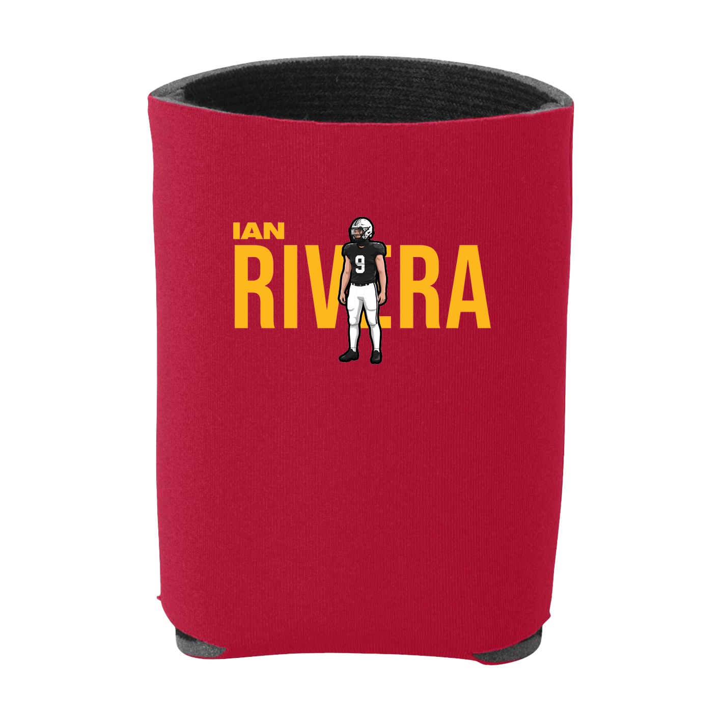 Can Holder — Player Name in Red