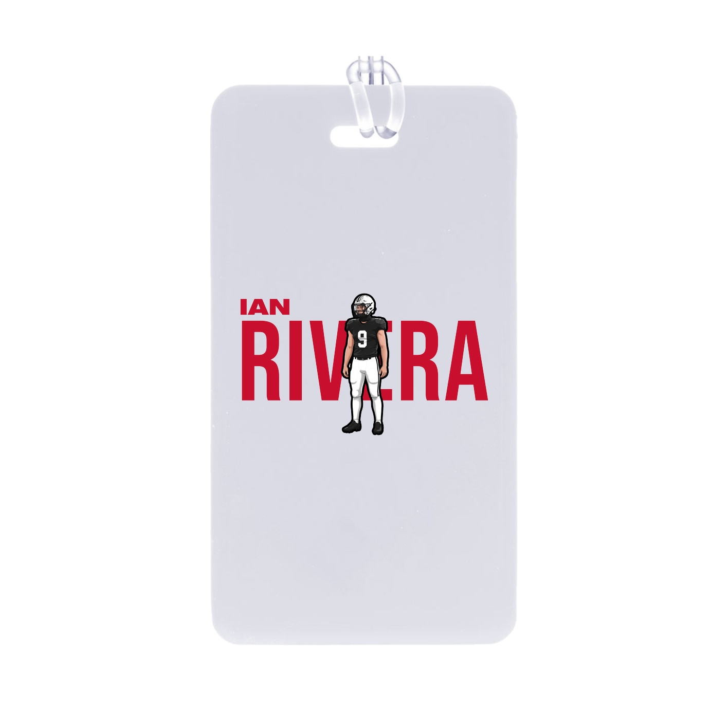 Bag Tag — Player Name in Classic