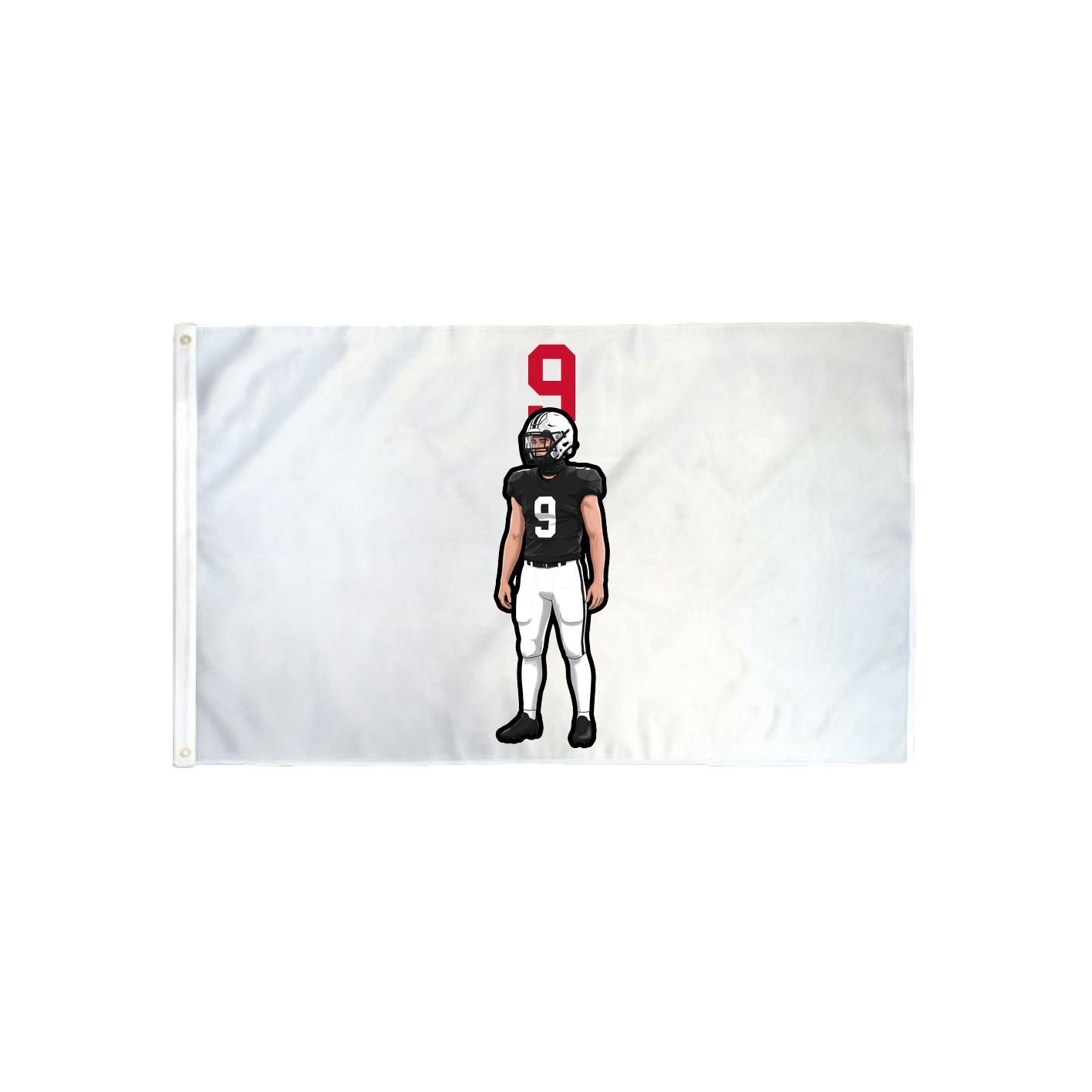 3x5 Flag — Number Top in Classic