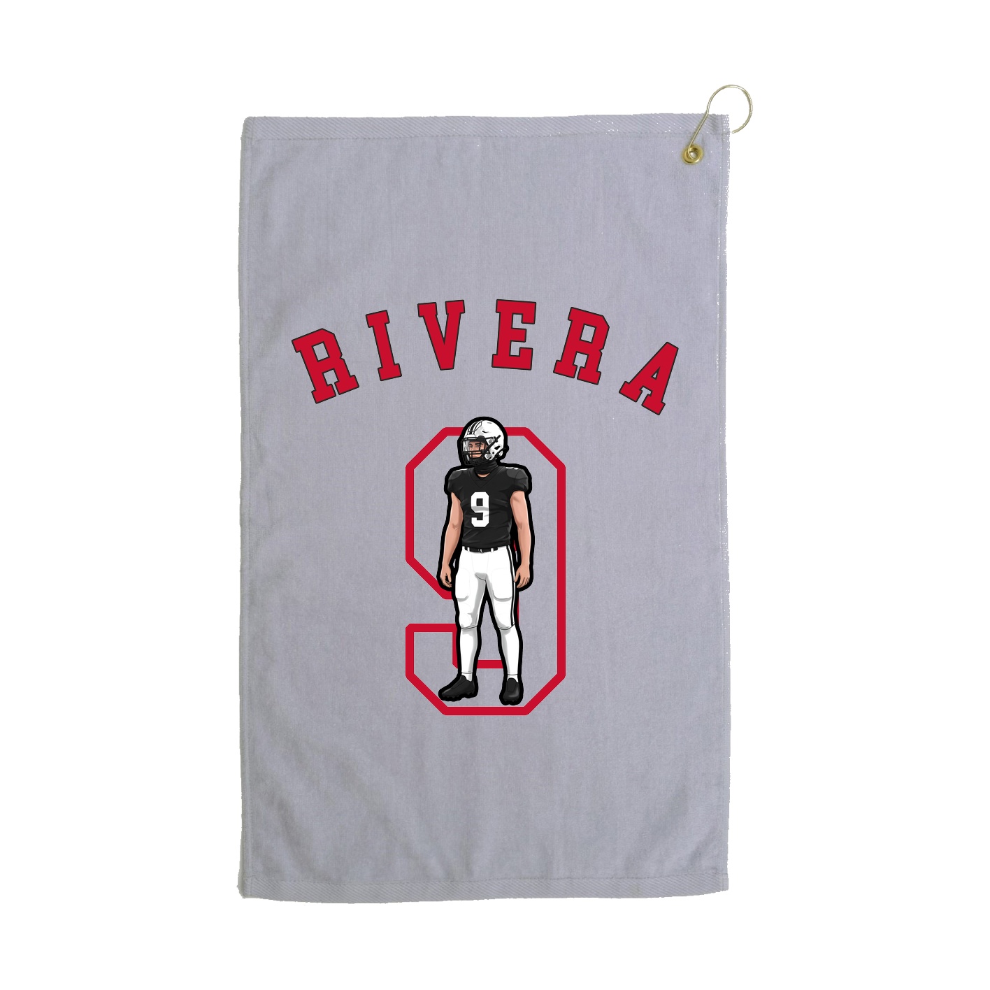 Golf Towel — Shirsey Arch in Grey