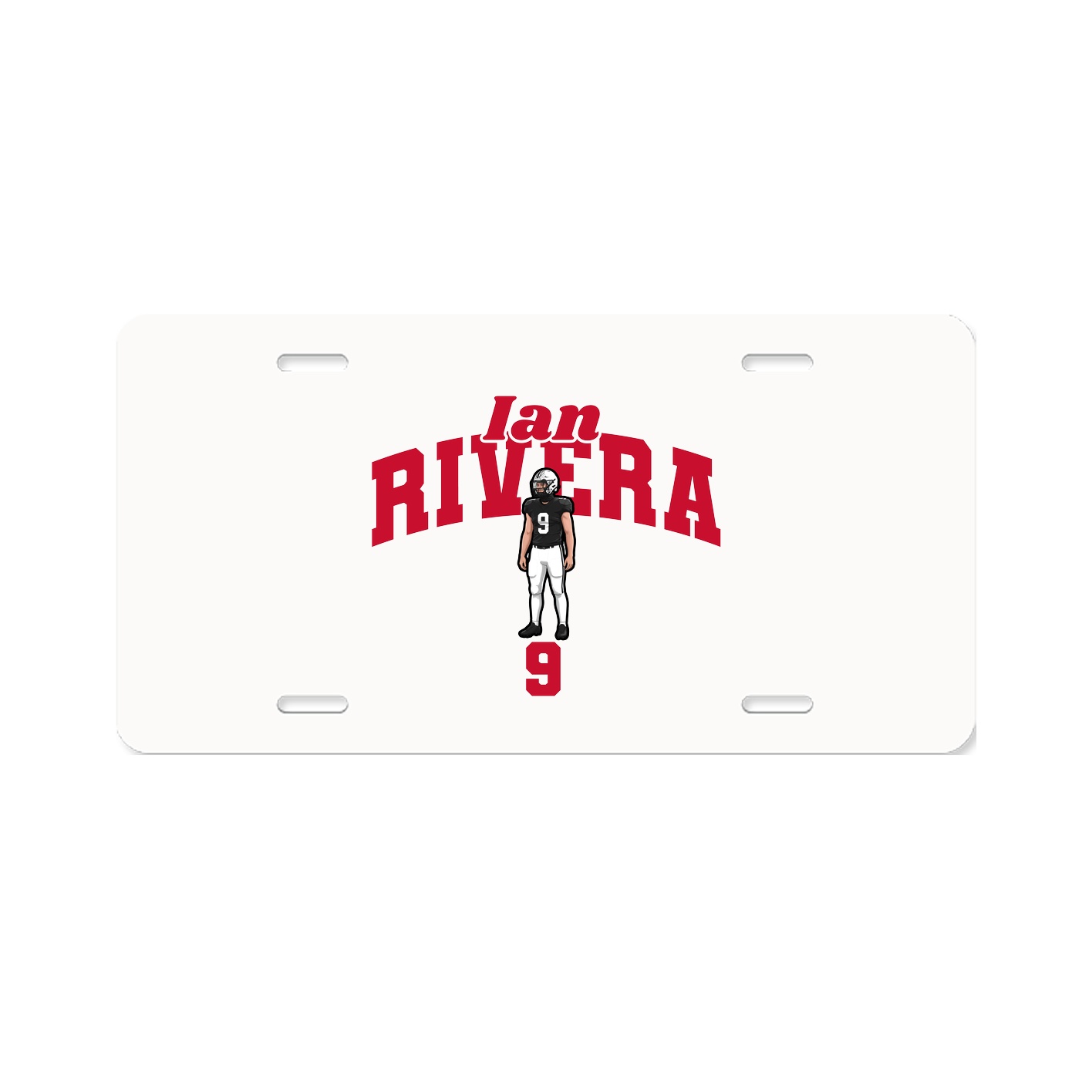 License Plate — Signature Arch in Classic