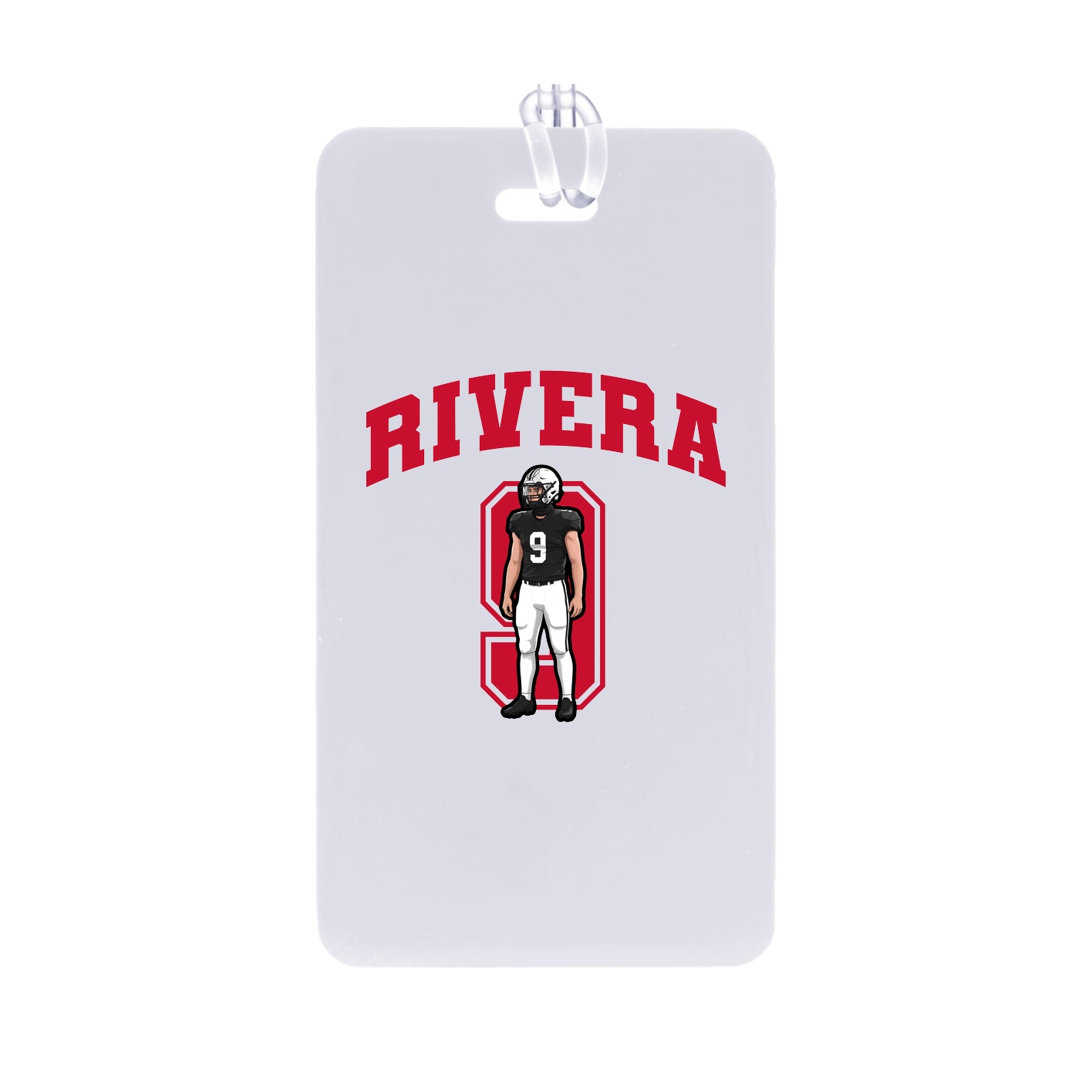 Bag Tag — Number in Classic