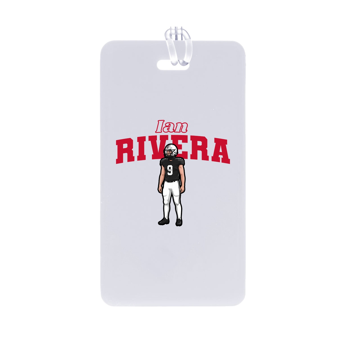 Bag Tag — Name Arch in Classic